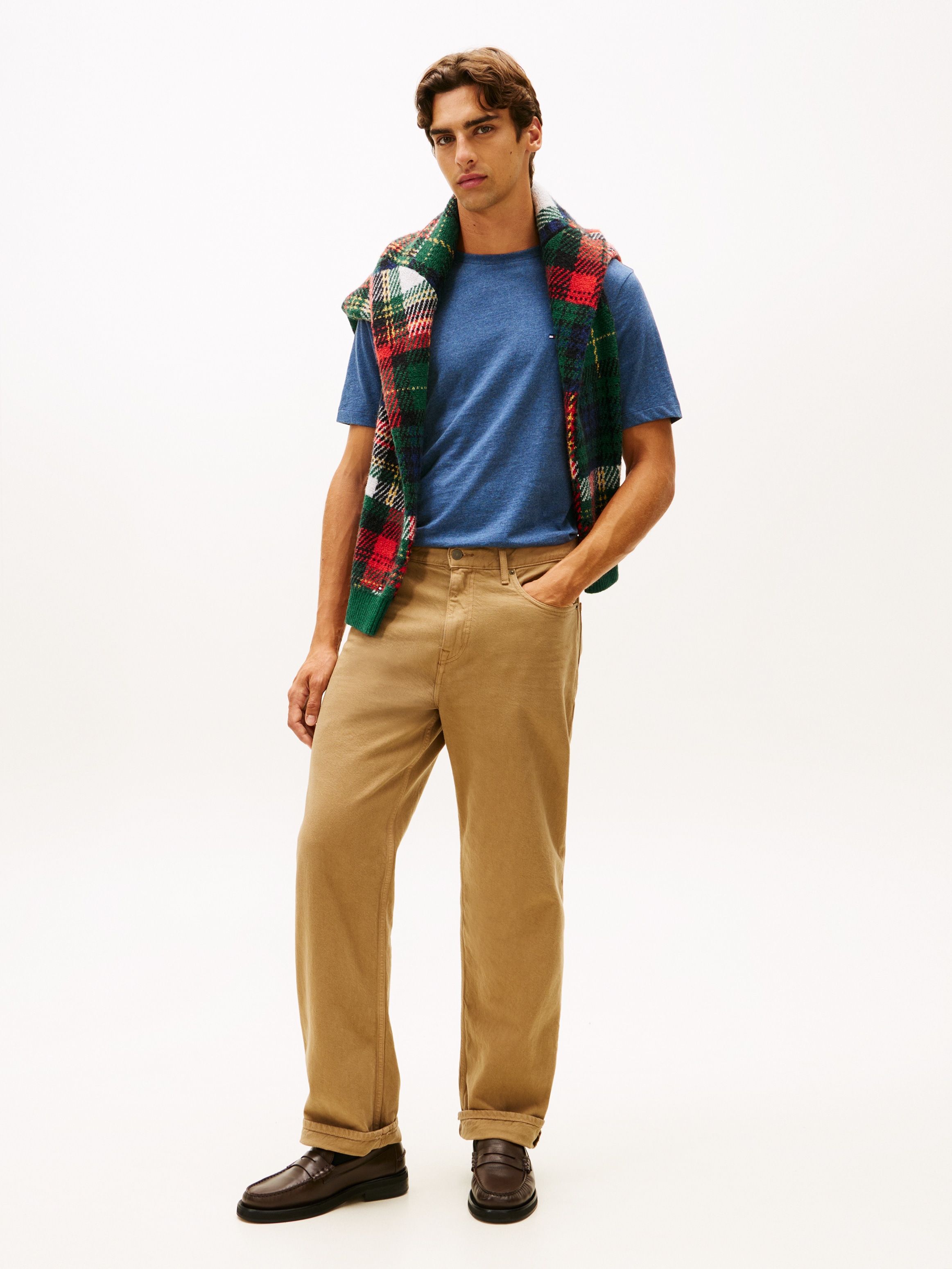 Tommy Hilfiger T-Shirt »ESSENTIAL HEATHER« meliert, regular fit, Rundhals, Basic