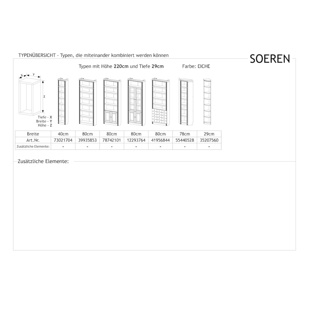 Home affaire Anbauregal »Soeren«