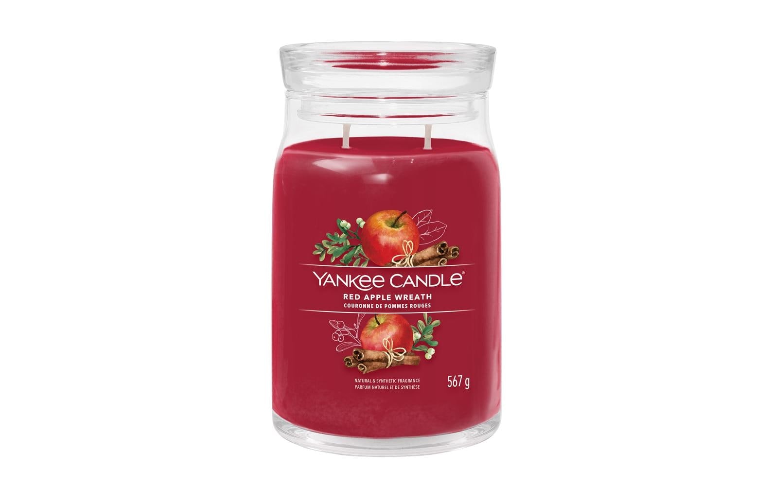 Duftkerze »Red Apple Wreath Signature Large Jar«