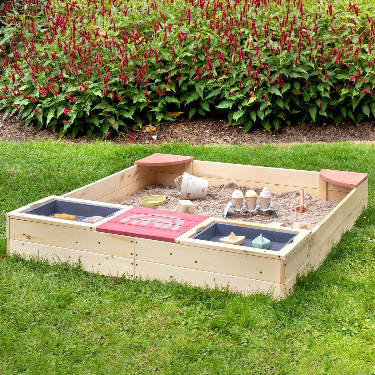 Image of MUDDY BUDDY® Sandkasten »Beach Rebel«, natur - puderrosa bei Ackermann Versand Schweiz