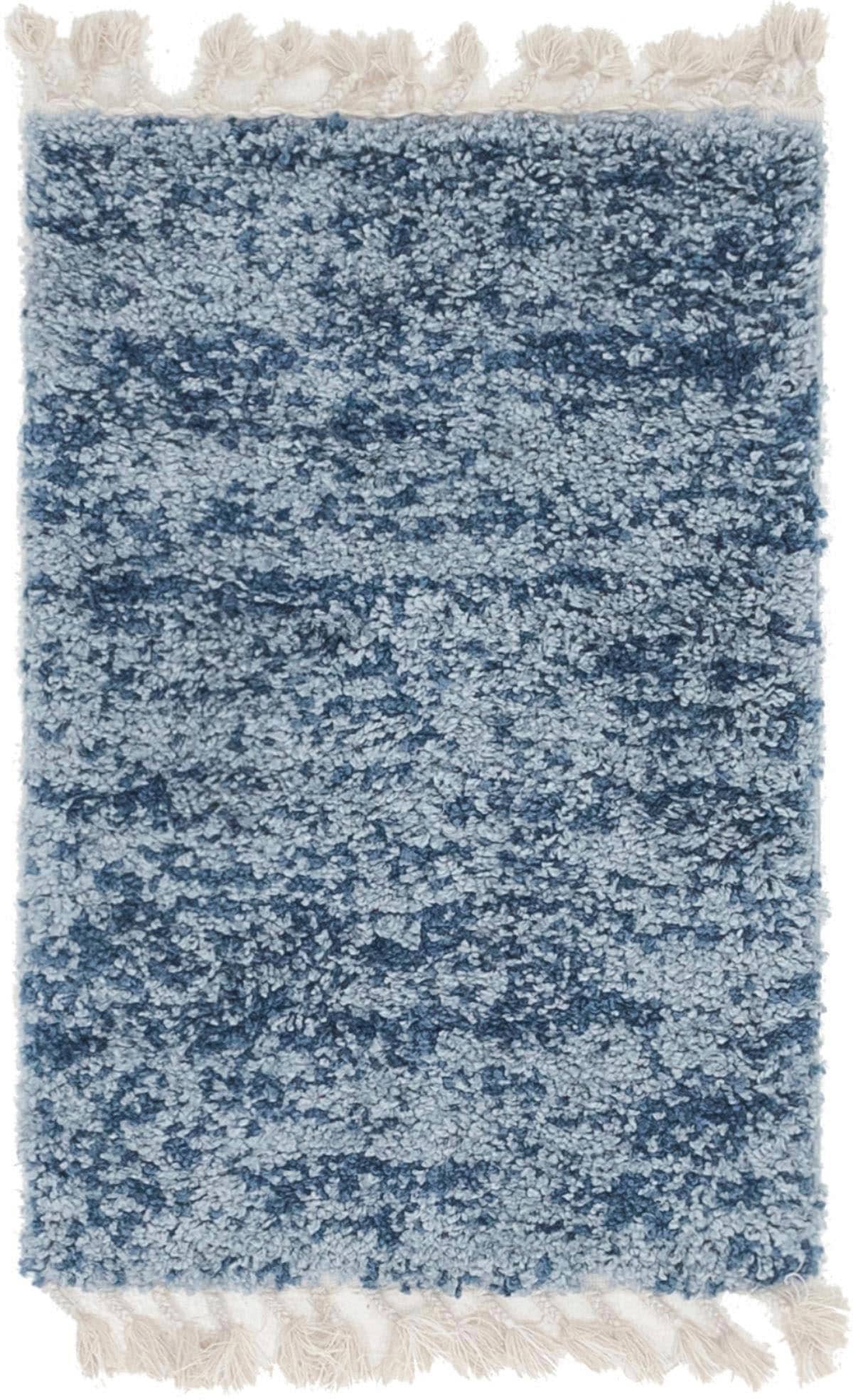 Myflair Möbel & Accessoires Hochflor-Teppich »Top Shag Lagerräumung«, rechteckig, 32 mm Höhe, gewebt, melierte Optik, weich & kuschelig, mit Fransen
