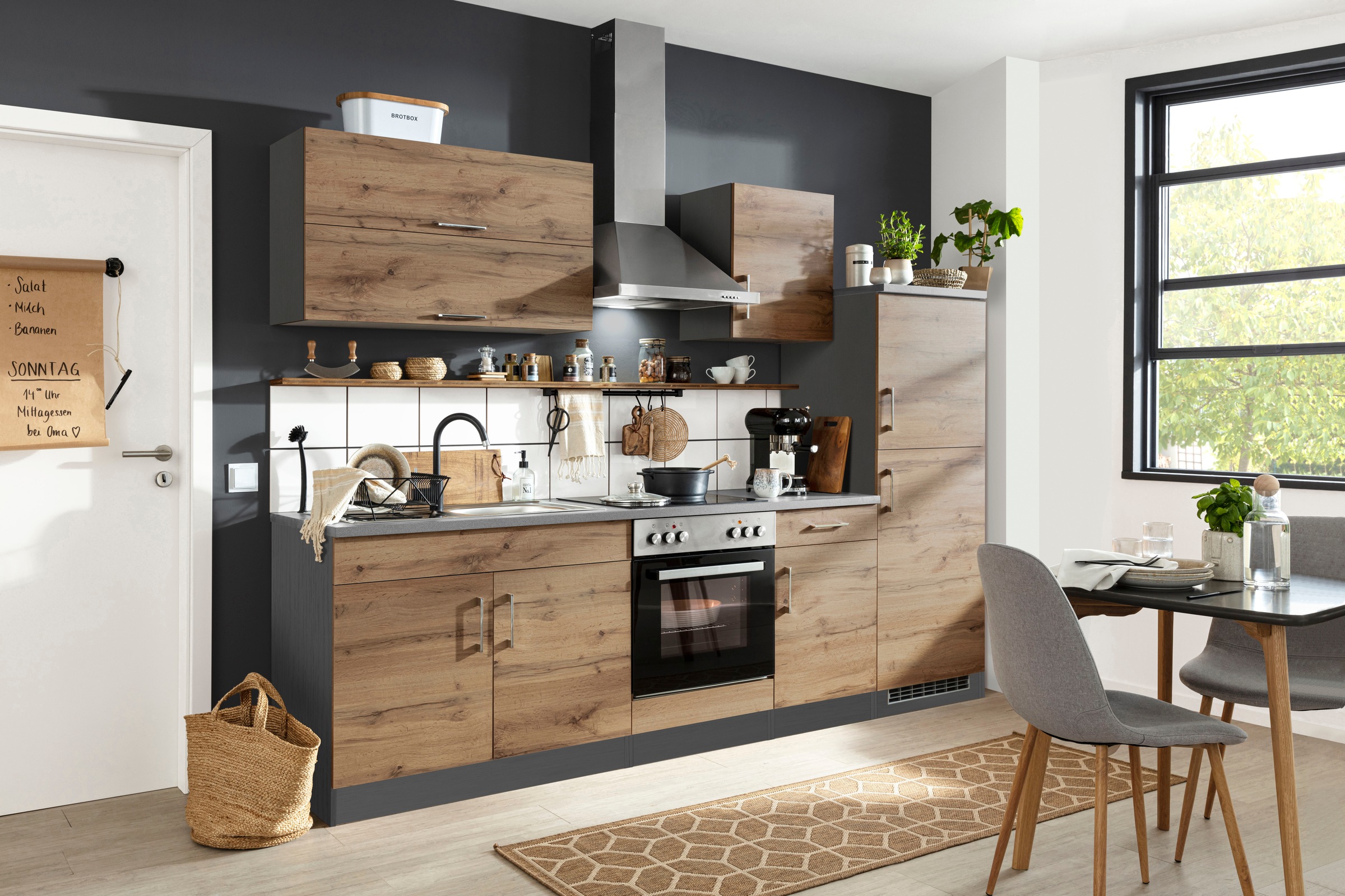 KOCHSTATION Kitchenette »KS-Colmar« sans appareils électriques, largeur 270 cm