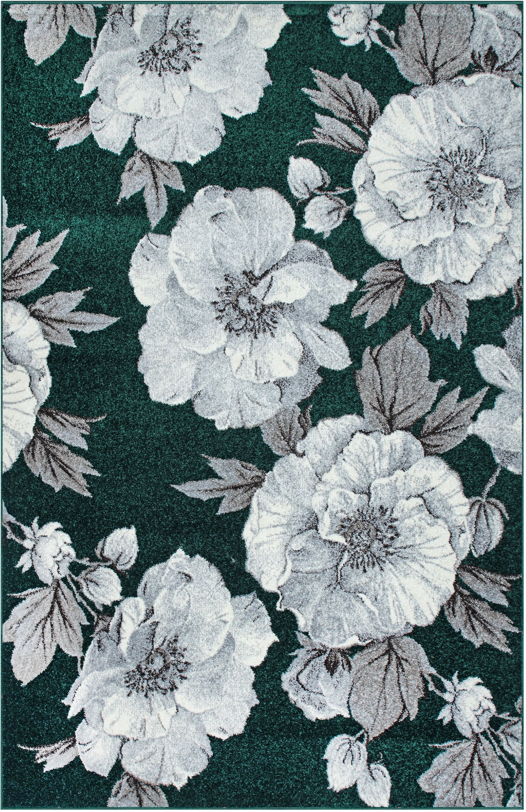 GOODproduct Teppich »Florent, Blumen Design, Vintage« rechteckig 9 mm Höhe Floral, detailreiche Blüten, Botanical, elegant, Wohnzimmer