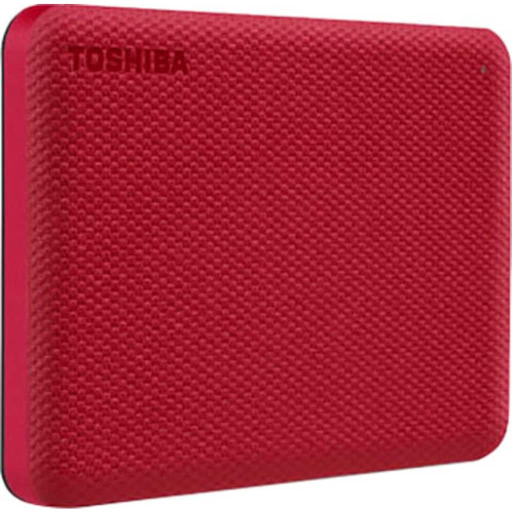 Toshiba externe HDD-Festplatte »Canvio Advance 2TB Red 2020«, 2,5 Zoll, Anschluss USB 3.2