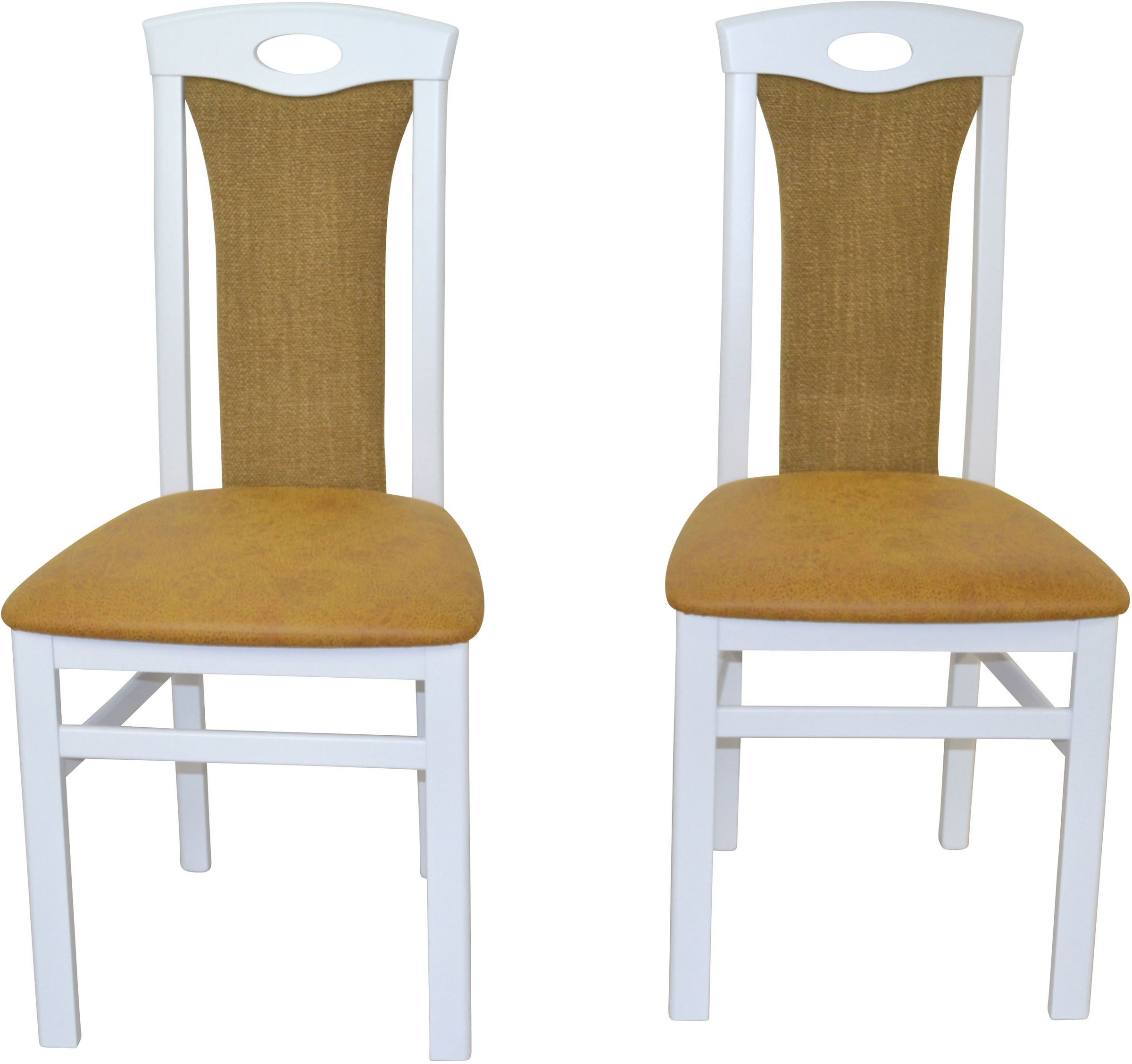 HOFMANN LIVING AND MORE Essgruppe »3tlg. Tischgruppe« Spar-Set, 3tlg. Tischgruppe, 3 Stk. tlg. Stühle montiert