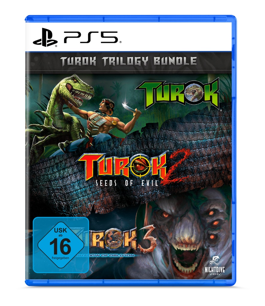 Image of ATARI Spielesoftware "Turok Trilogy Bundle" PlayStation 5