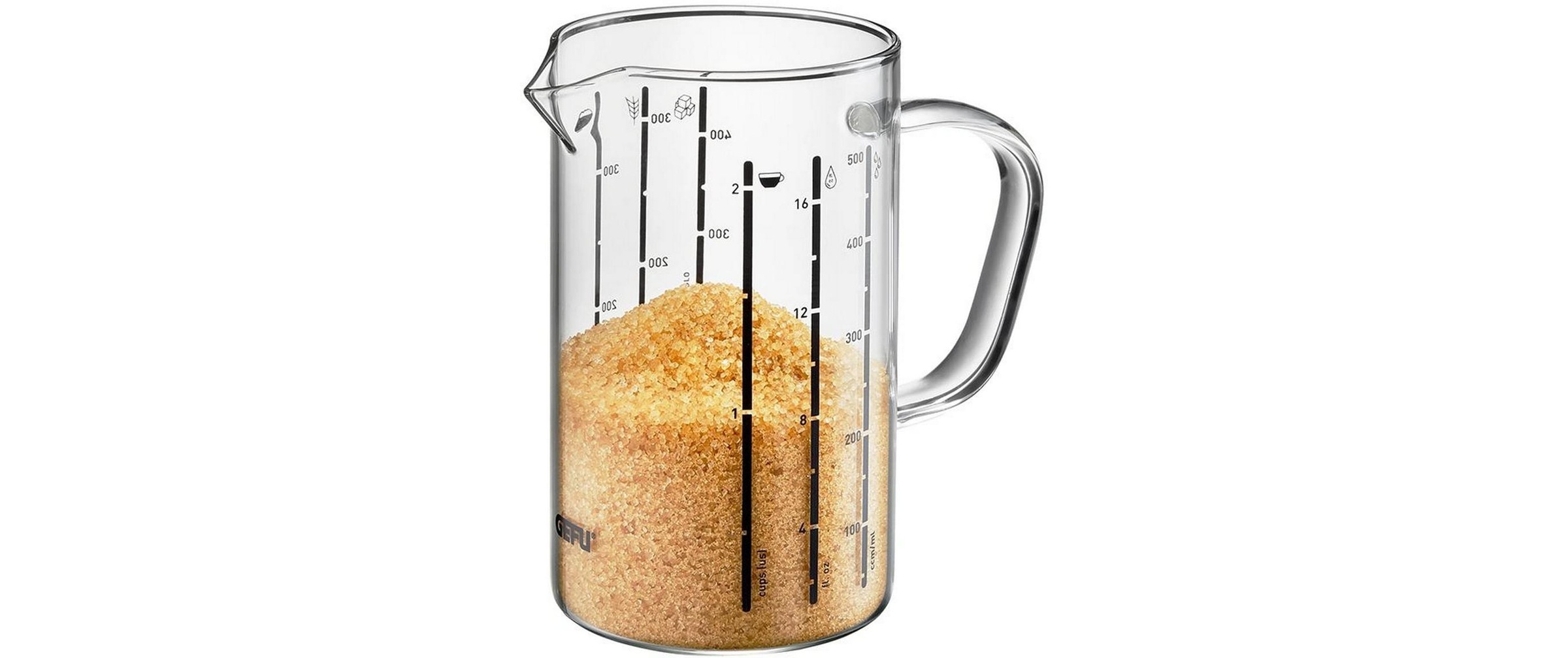 GEFU Messbecher »Meti 500 ml«, Glas