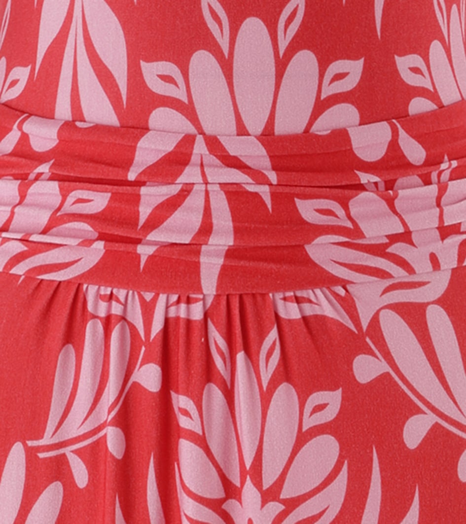 Aniston SELECTED Robe d'été mit gerafftem Bund in der Taille - NEUE KOLLEKTION