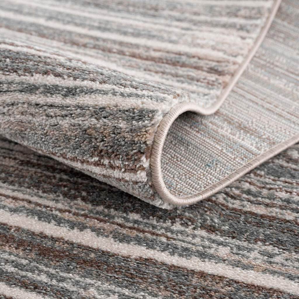 Carpet City Teppich »Moda«, Weicher Streifen-Muster, Kurzflor, rechteckig, kaufen Flor bequem