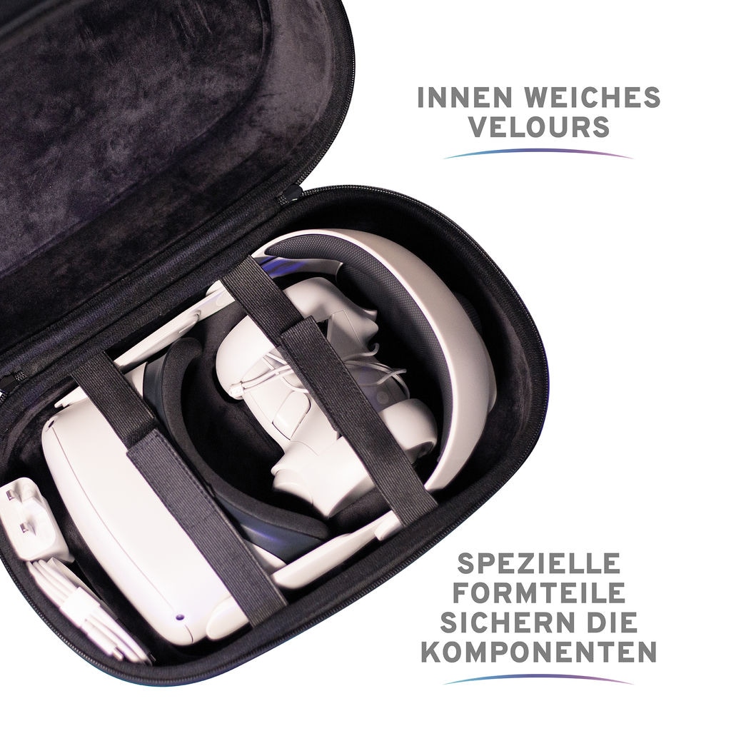 Stealth Spielekonsolen-Tasche »Premium Carry Case Tasche für Meta Quest 2«