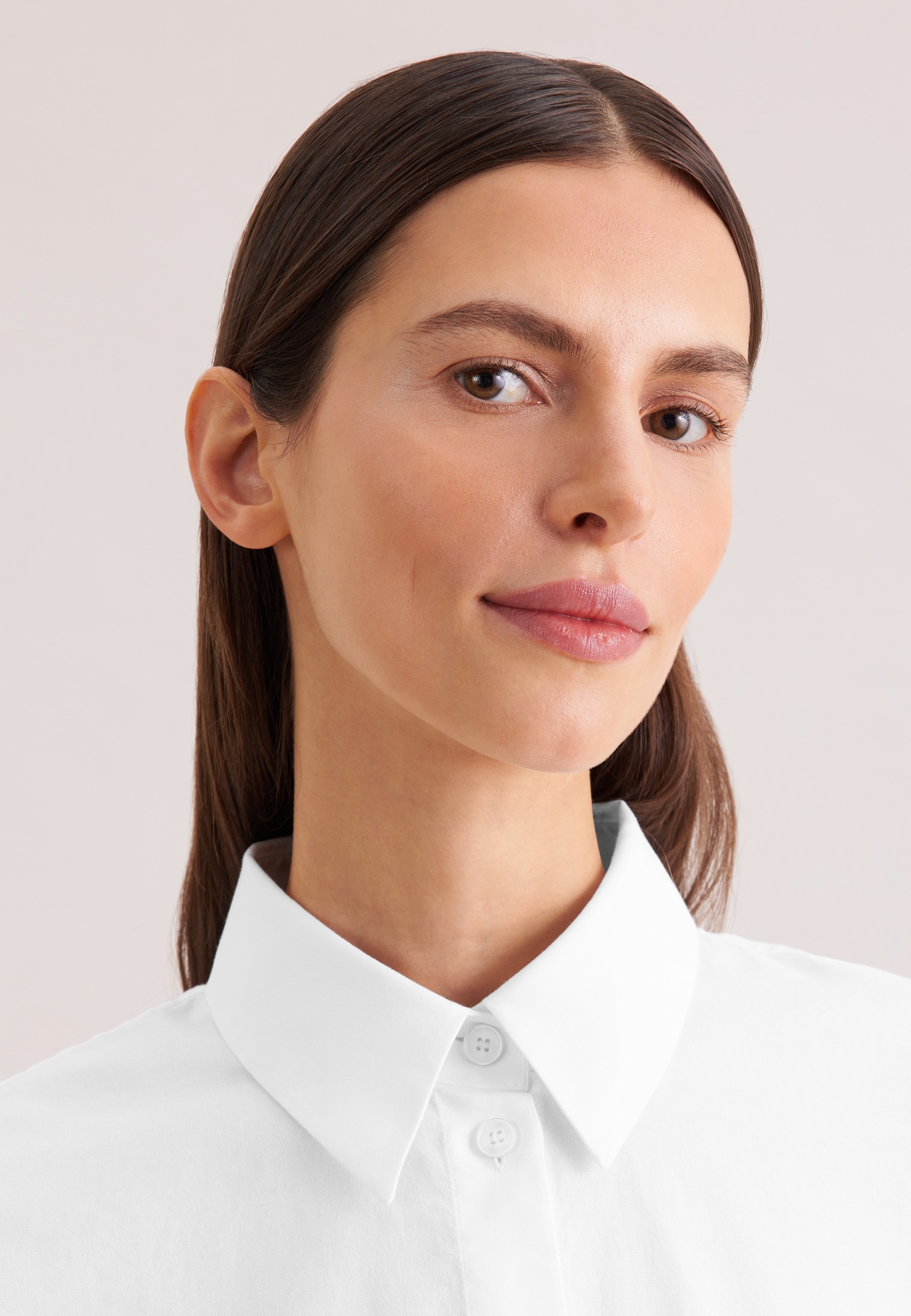 seidensticker Blouse chemise 1/1 Kragen Uni