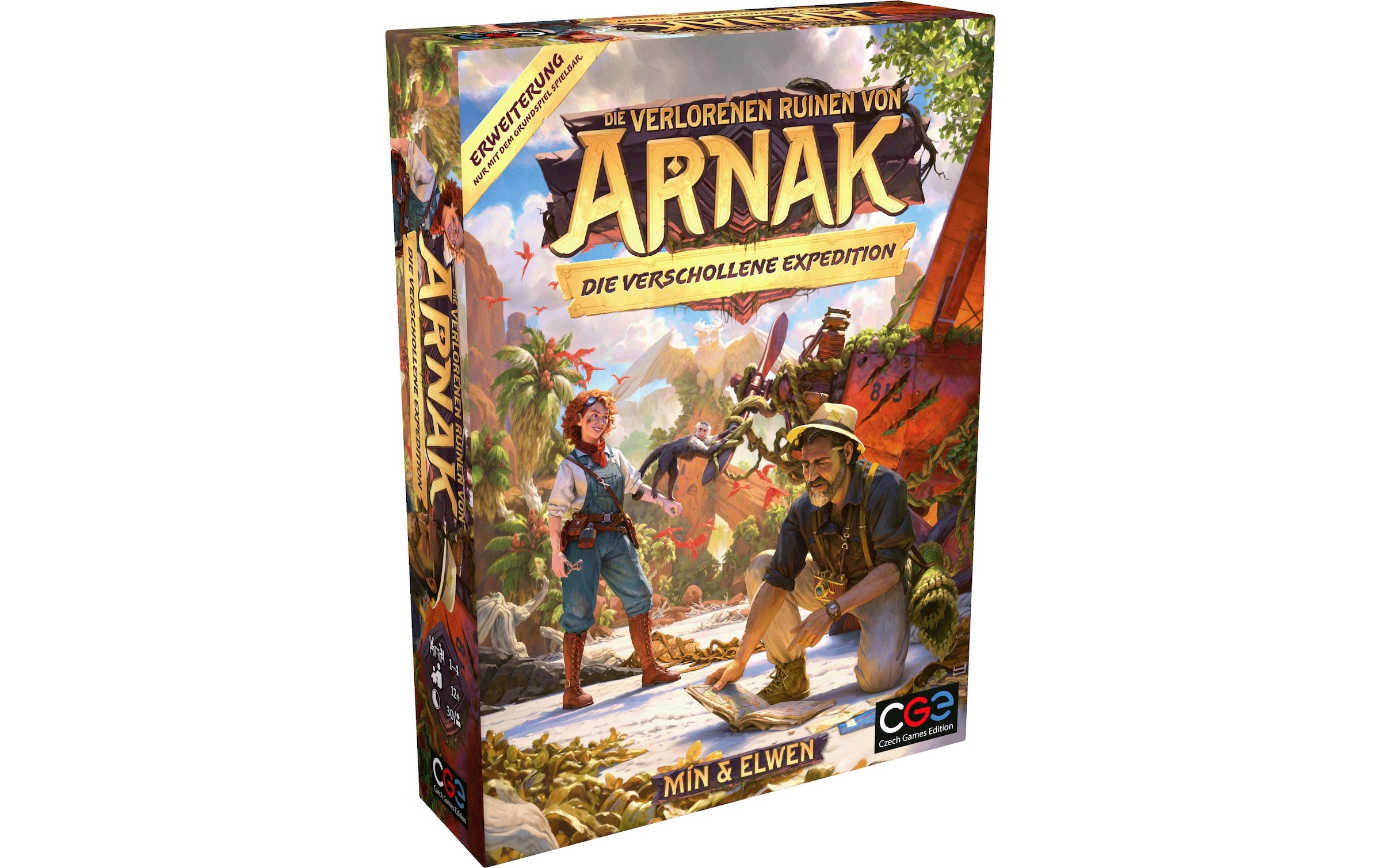 Spiel »Czech Games Edition Ruinen von Arnak: Die verschollene Expedition«