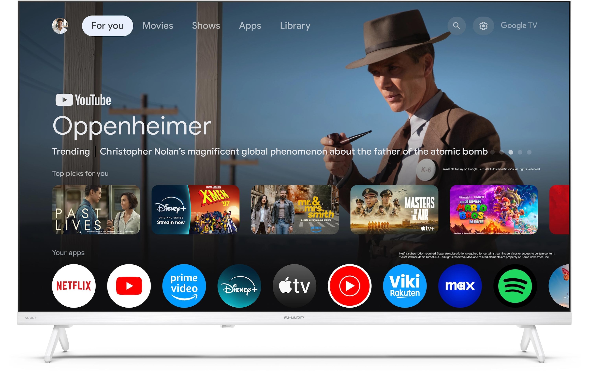 Sharp LED-Fernseher »1T-C32HFx« 80 cm/32 ″ HD ready Smart-TV