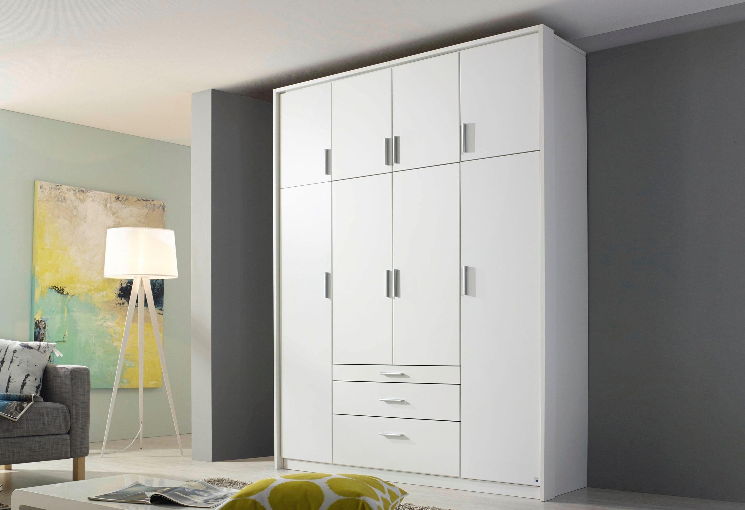 Image of rauch Kleiderschrank »Hildesheim«, inkl. Passepartout und Schubkasten mit Inneneinteilung bei Ackermann Versand Schweiz