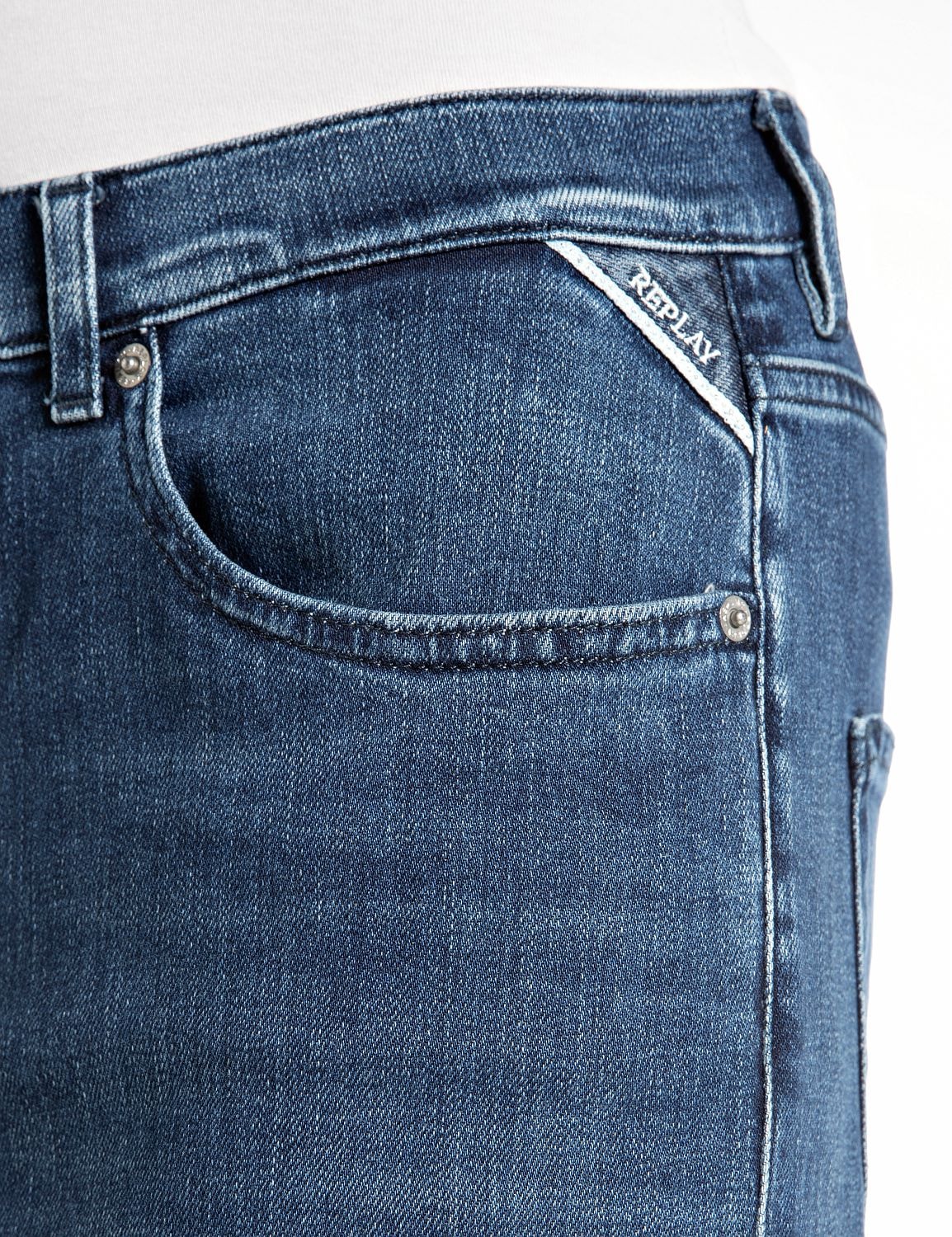 Replay Straight-Jeans »MELJA«, mit weitem Bein