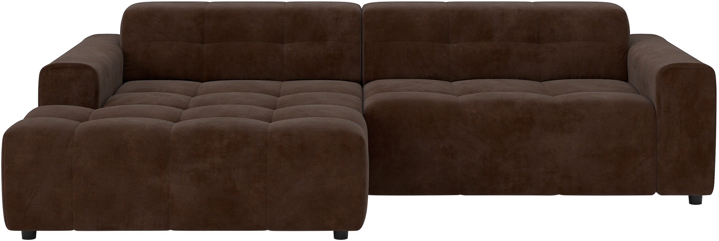 COTTA Ecksofa »Sento L-Form, Breite 280 cm, Chenille-Struktur«