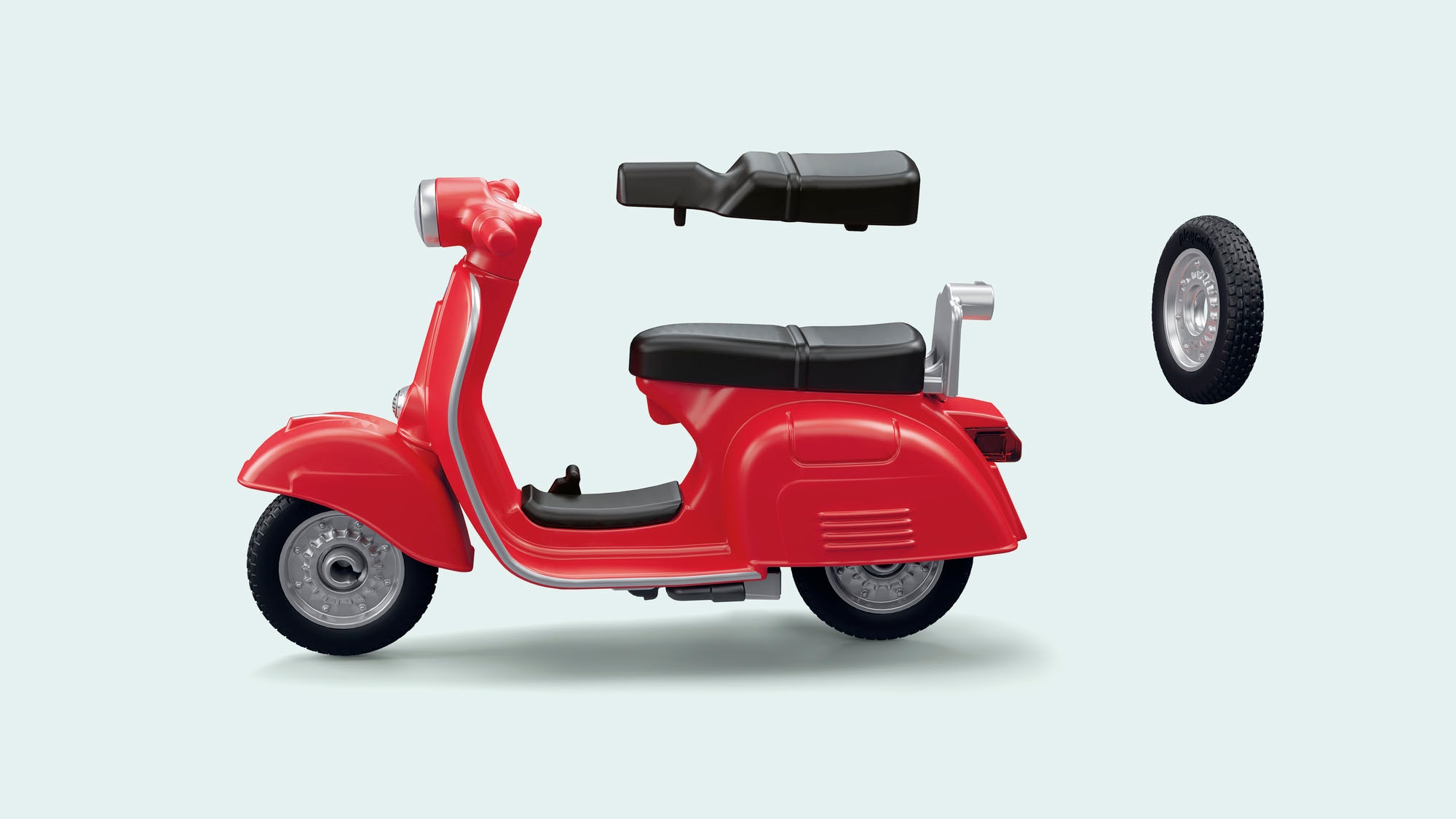 Playmobil® Jeu de construction »60s Vespa Garage (71620), Vespa« fabriqué en Europe