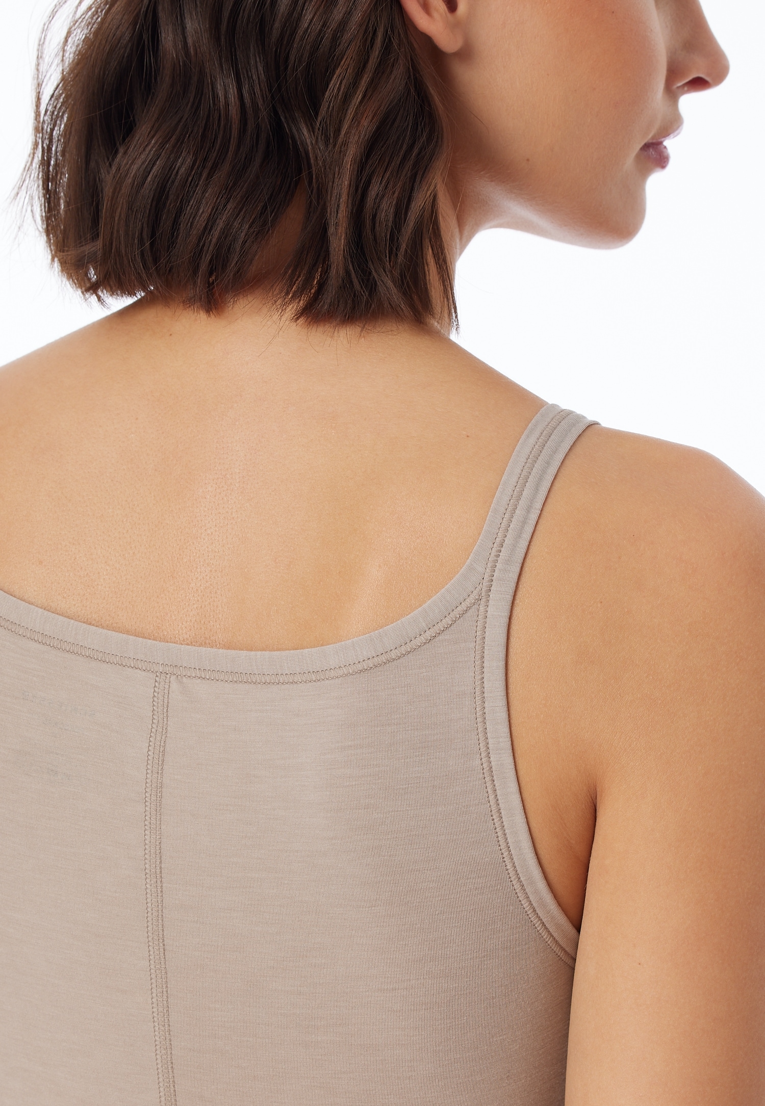 Schiesser Spaghettitop »Personal Fit« V-Ausschnitt, atmungsaktiv, schmale Träger