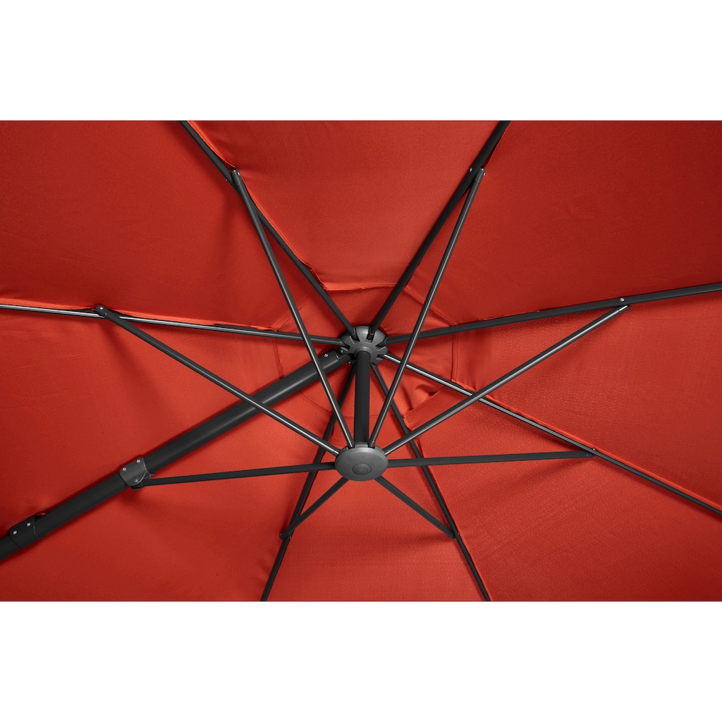 garten gut Ampelschirm »Marbella«, abknickbar, mit Schirmstände