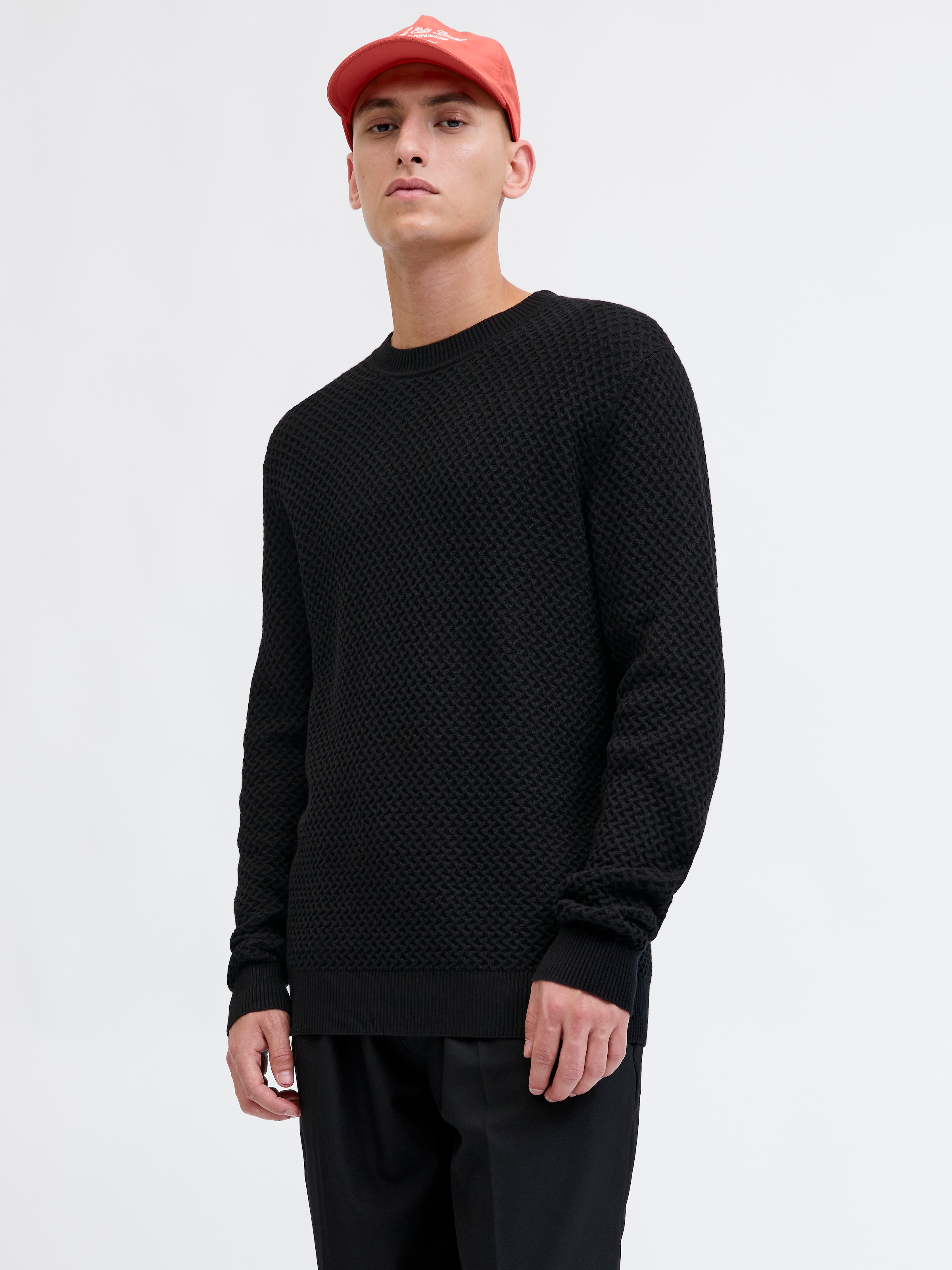 Jack & Jones Strickpullover »JPRBLUBARKLEY KNIT CREW NECK CH«
