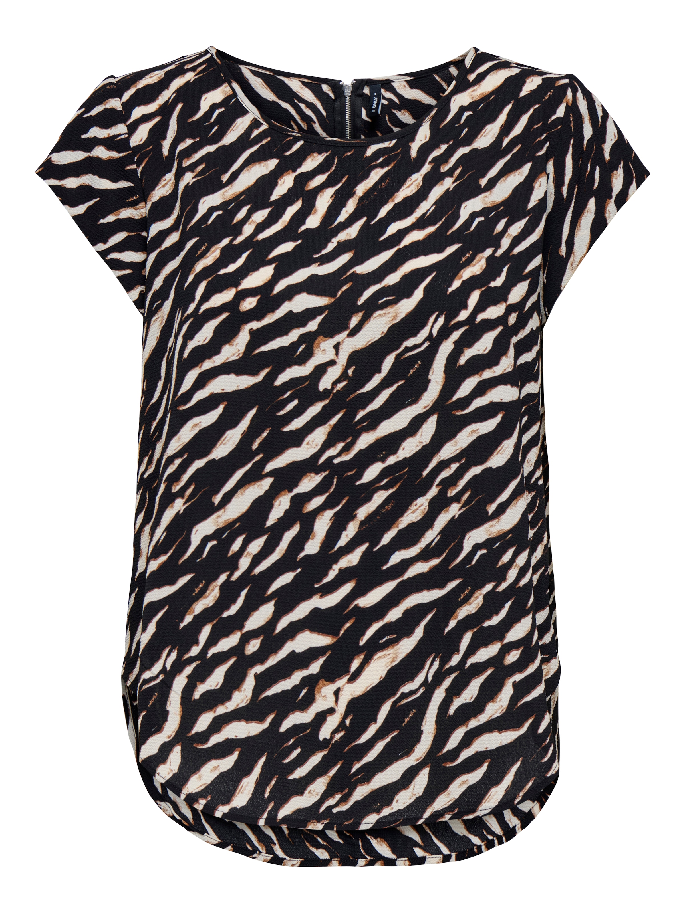 ONLY Shirtbluse »ONLVIC S/S AOP TOP NOOS PTM«, mit Allover Druck