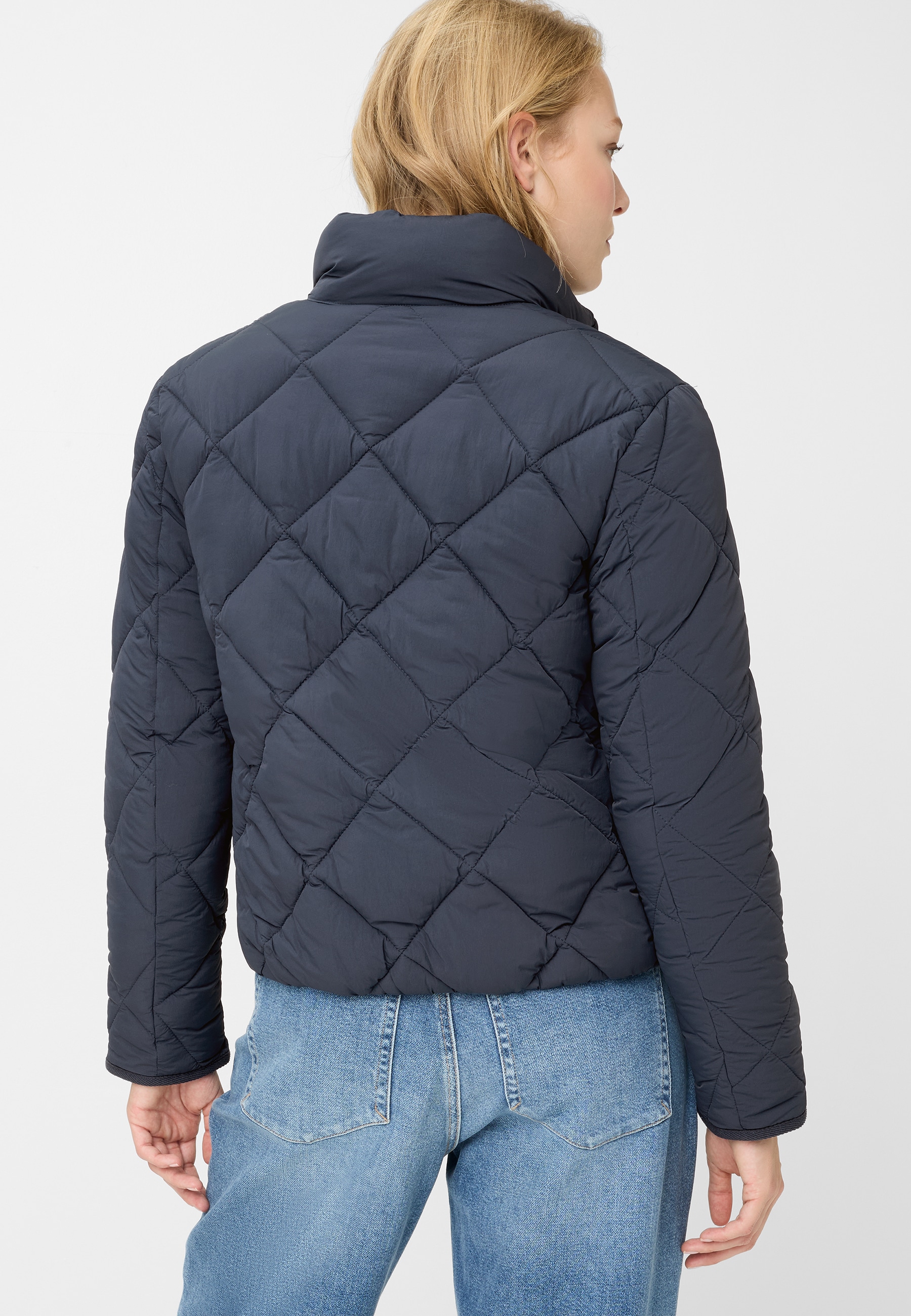Fuchs Schmitt Veste matelassée col montant avec boutons, coupe régulière