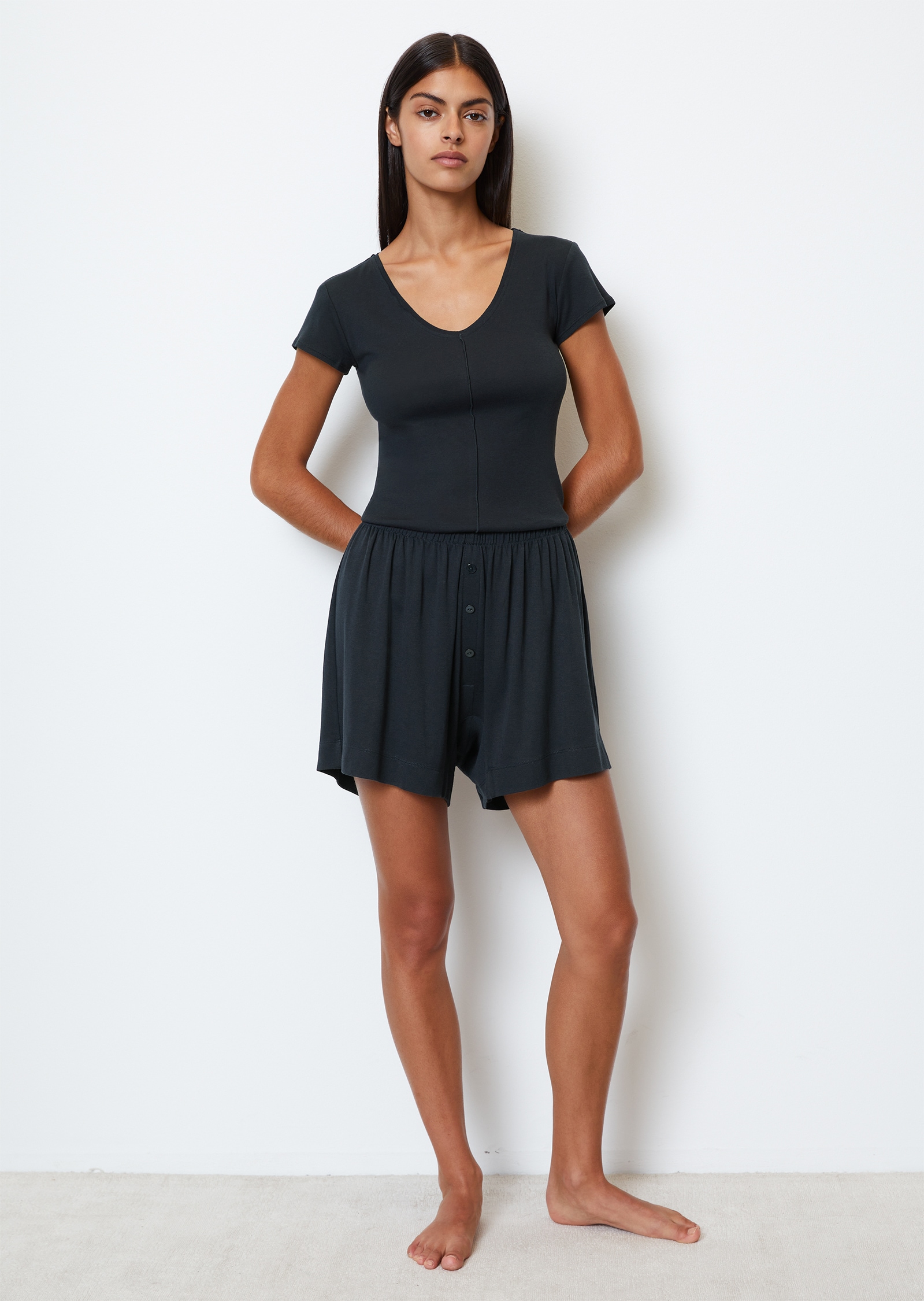 Marc O'Polo Shorts »Soft Sensation«, mit fliessendem Schnitt