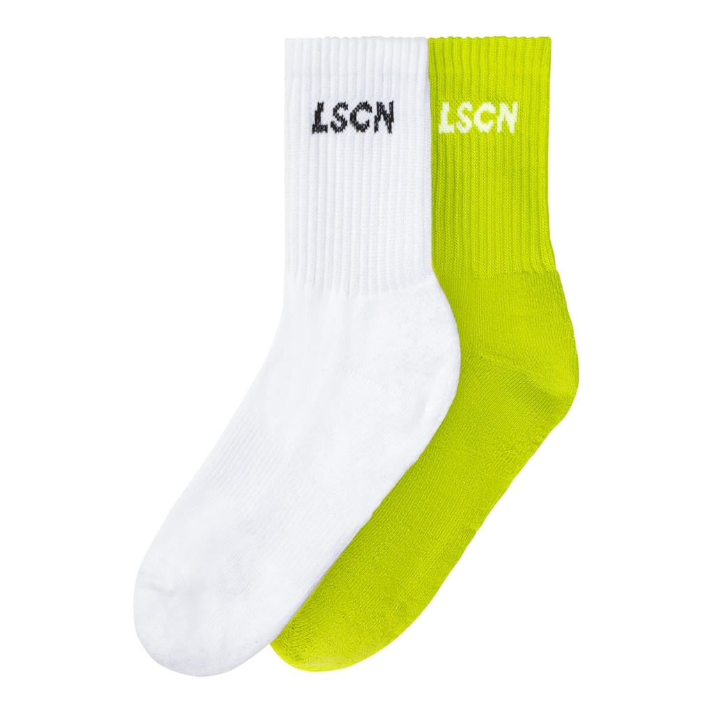 LSCN by LASCANA Tennissocken, (Packung, 2 Paar)
