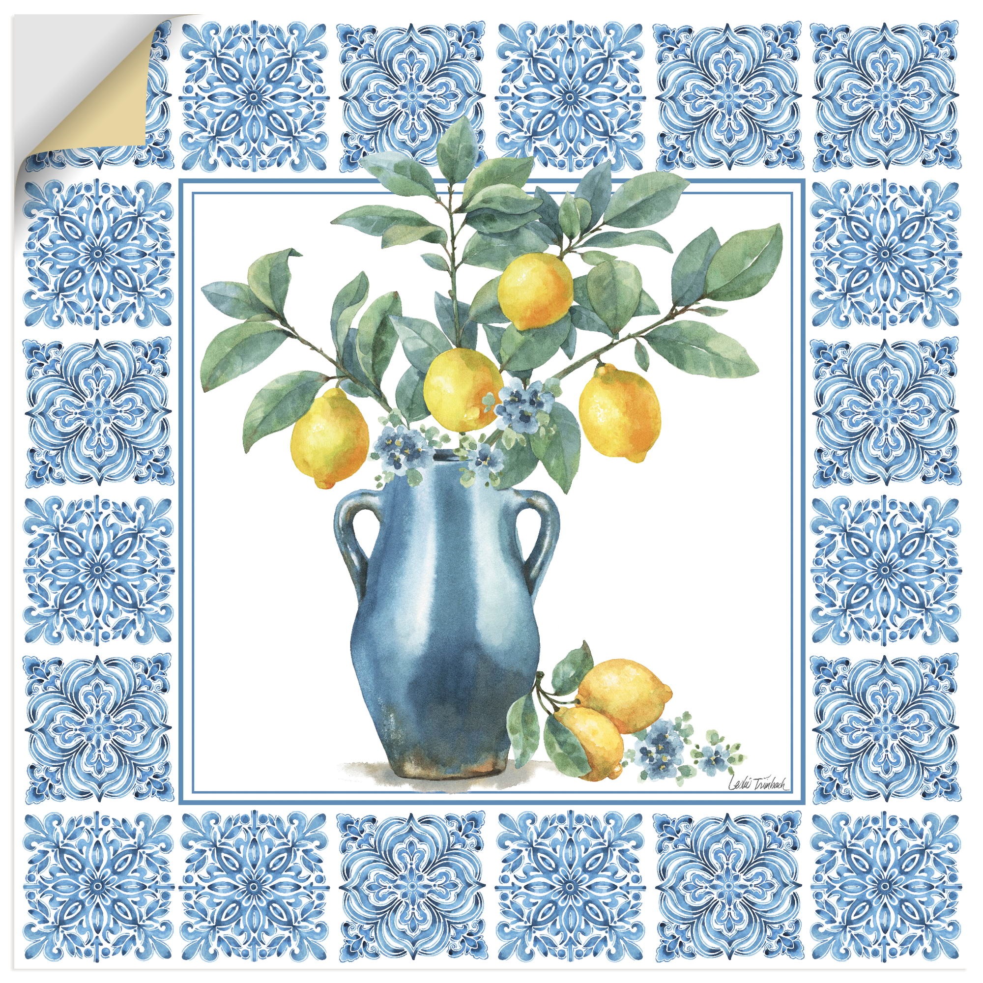 Image of Artland Wandbild "Le Citron V" Arrangements 1 Stk. tlg. als Alubild, Leinwandbild, Poster, Wandaufkleber in verschied. Grössen