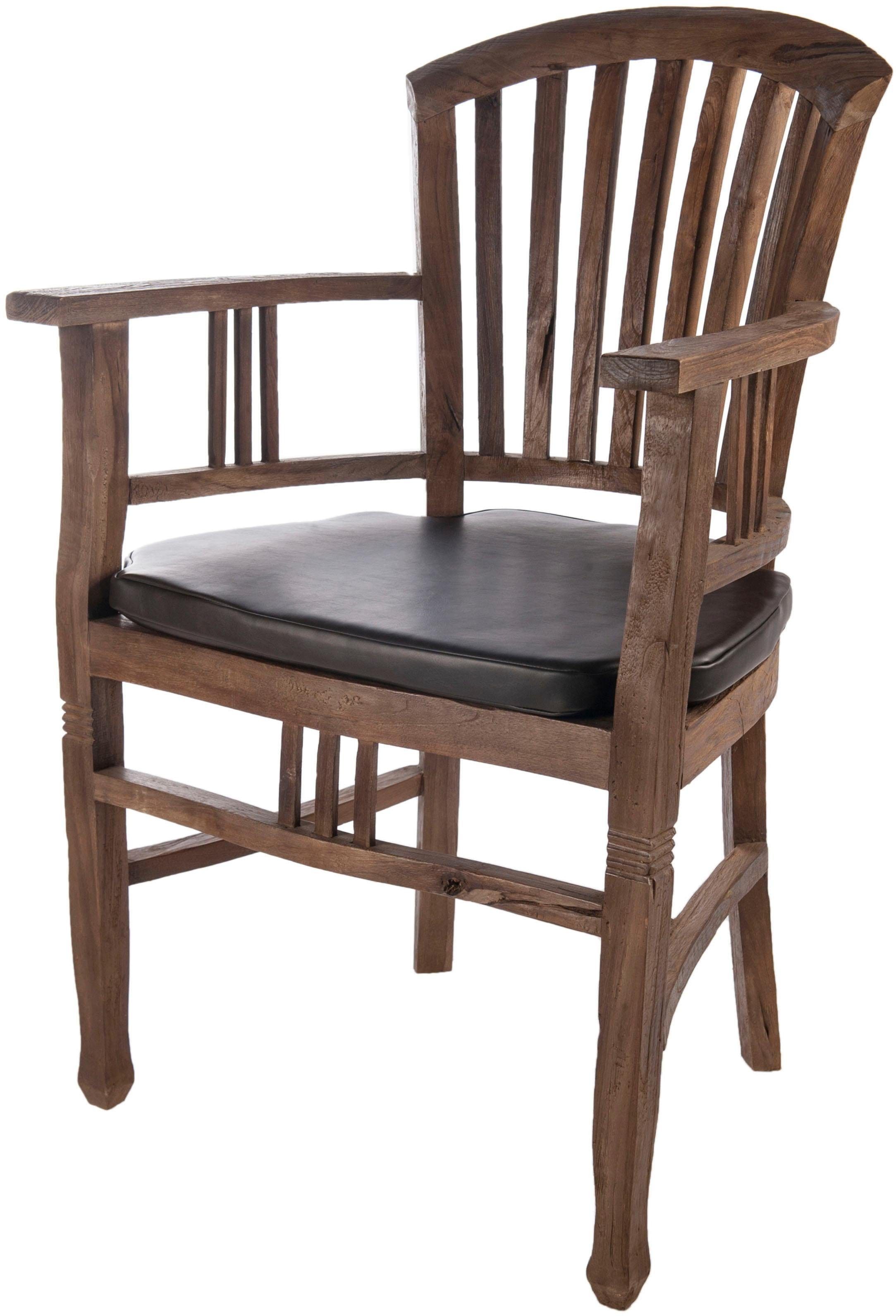 SIT Coussin d'assise »Prag Stuhlkissen mit abnehmbarem Bezug & rutschfestem Sitz« découpe pratique du cadre pour un maintien sûr