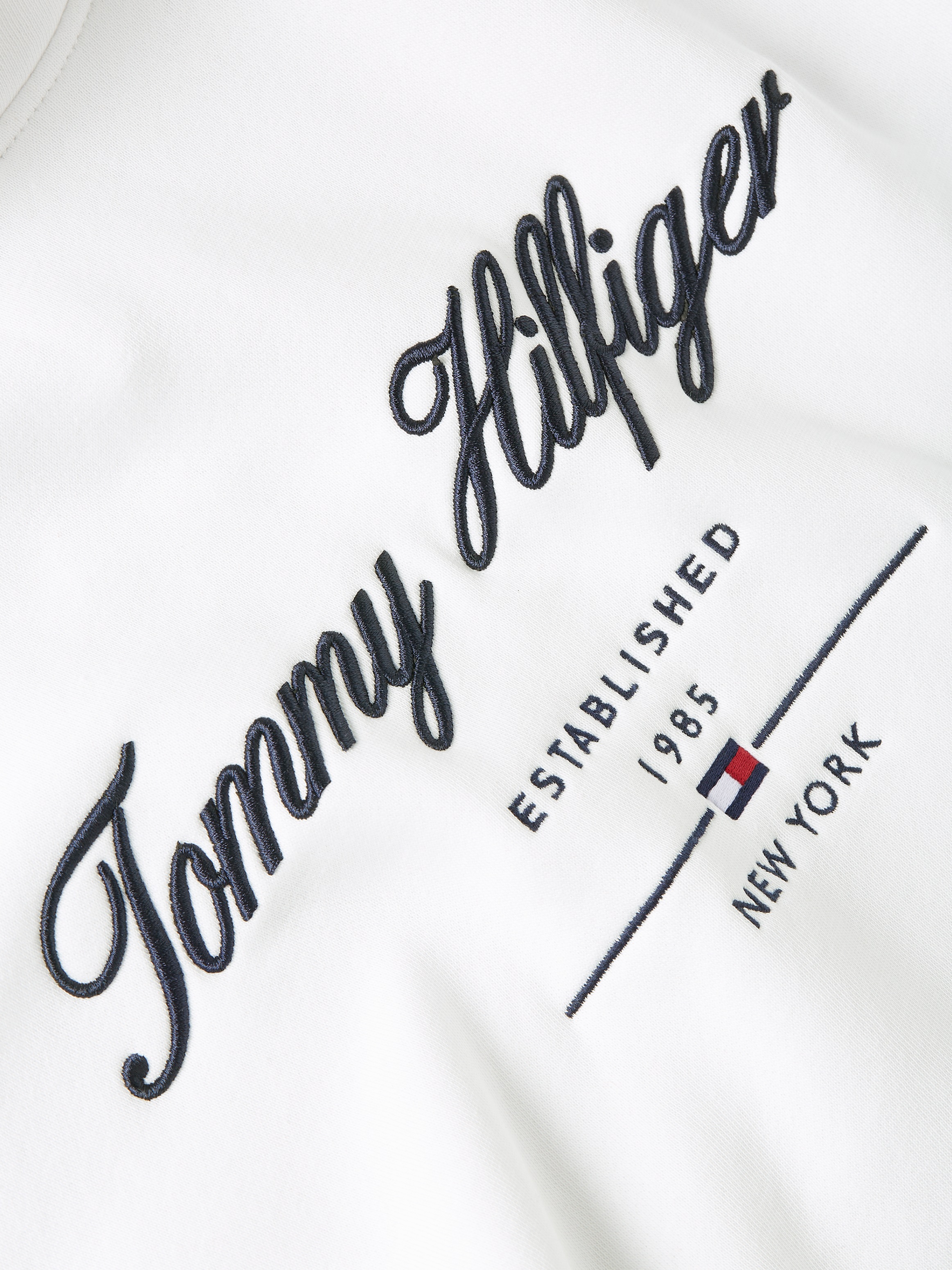 Tommy Hilfiger Hoodie »SCRIPT LOGO HOODY«, mit aufgesticktem Logo