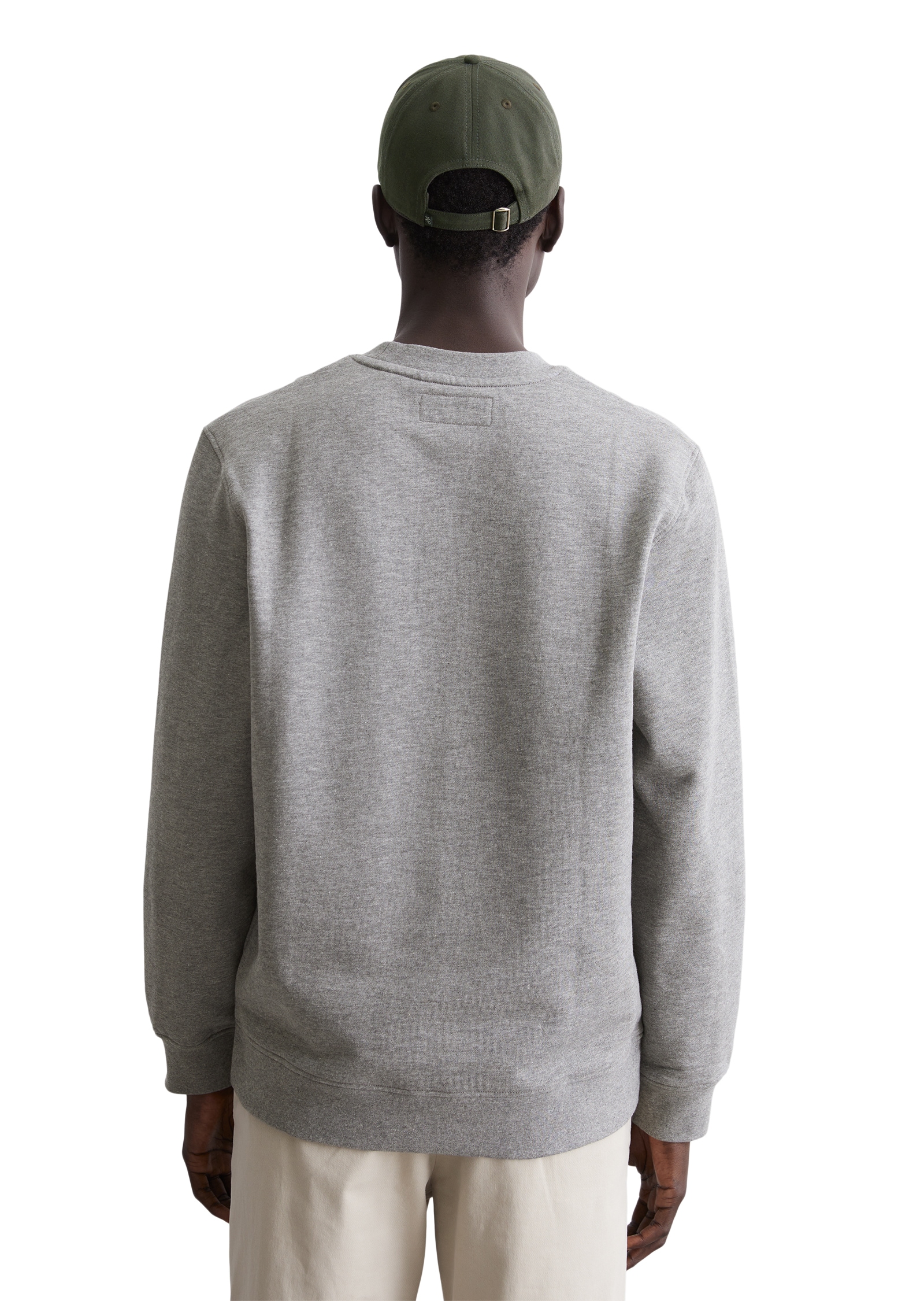 Marc O'Polo Sweatshirt, mit leicht unregelmässiger Slub-Sweat-Struktur