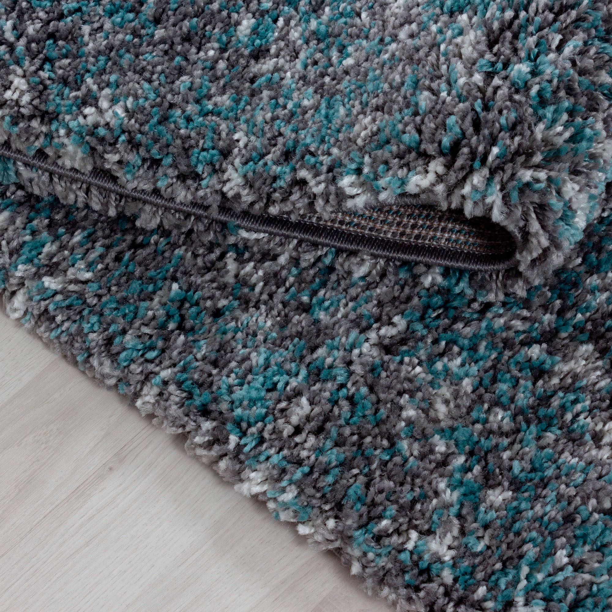 Ayyildiz Teppiche Hochflor-Teppich »Enjoy Shaggy«, rund, 50 mm Höhe, melierter Langflor, Wohnzimmer