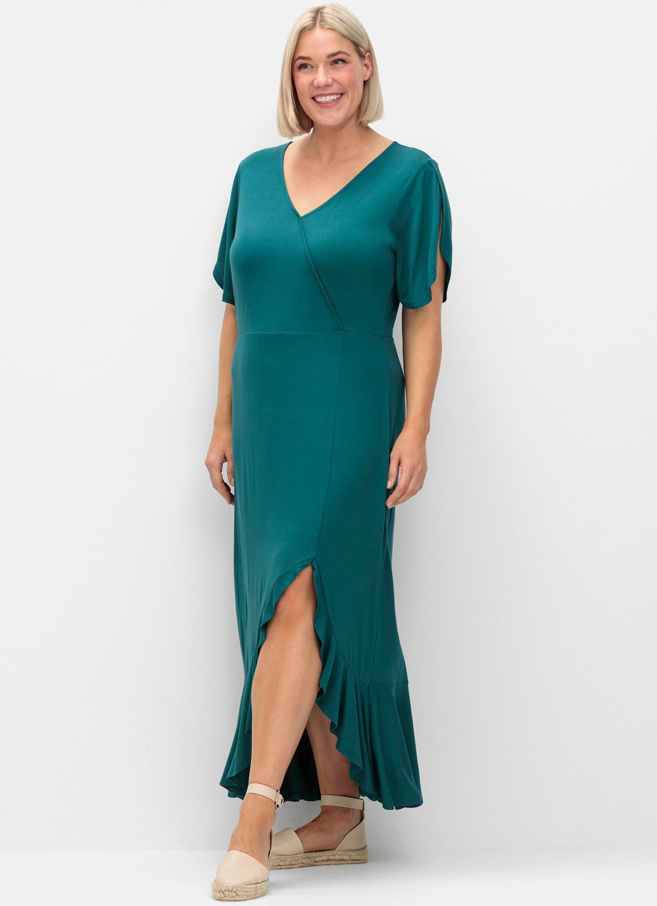 Sheego Sommerkleid "Jerseykleid"
