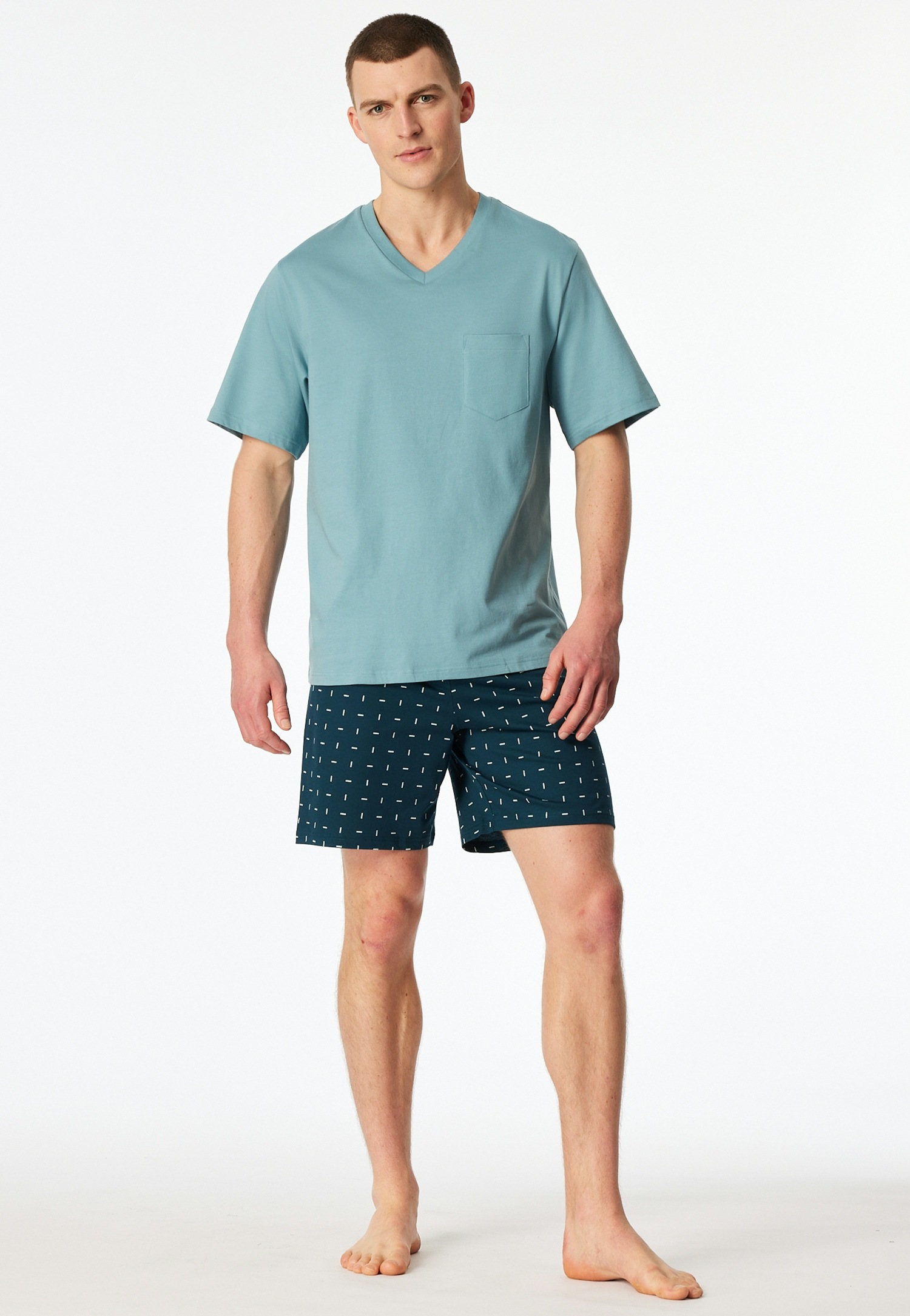 Schiesser Shorty »Comfort Essentials« 2 avec poche poitrine appliquée