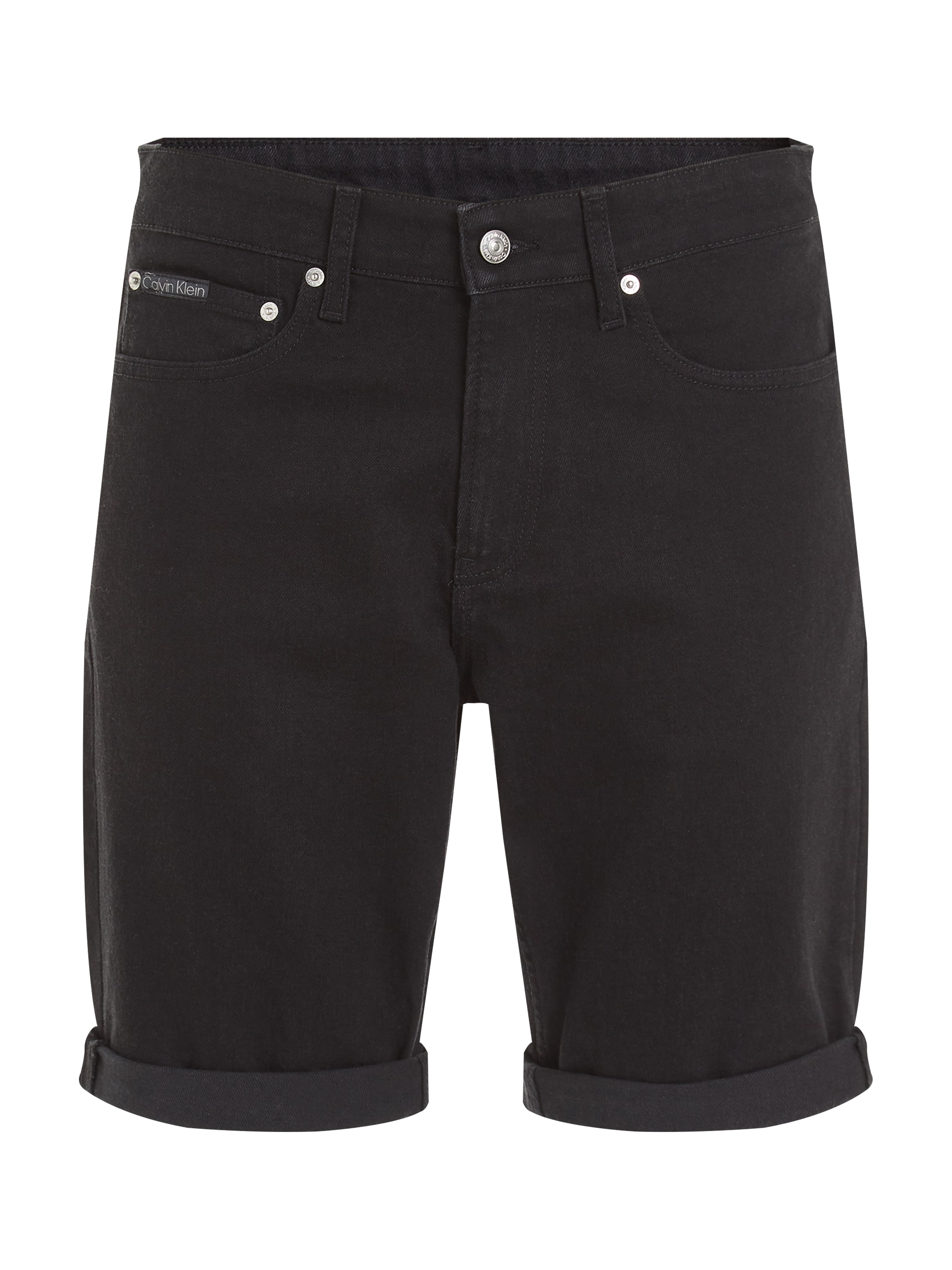 Calvin Klein Jeans Shorts »SLIM SHORT«, mit Umschlagsaum
