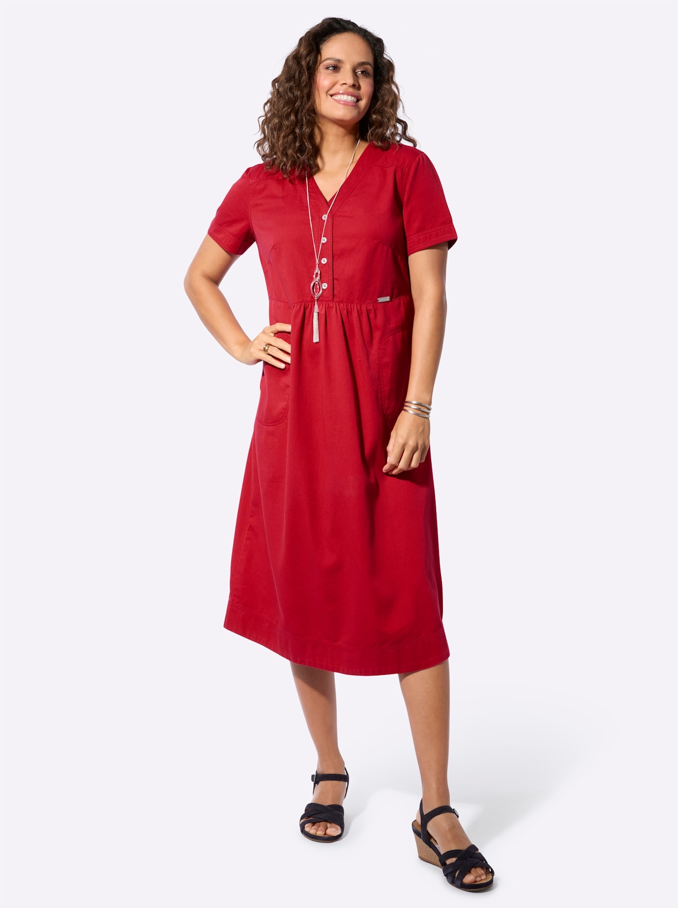 Casual Looks Robe en jean »Jeans-Kleid«