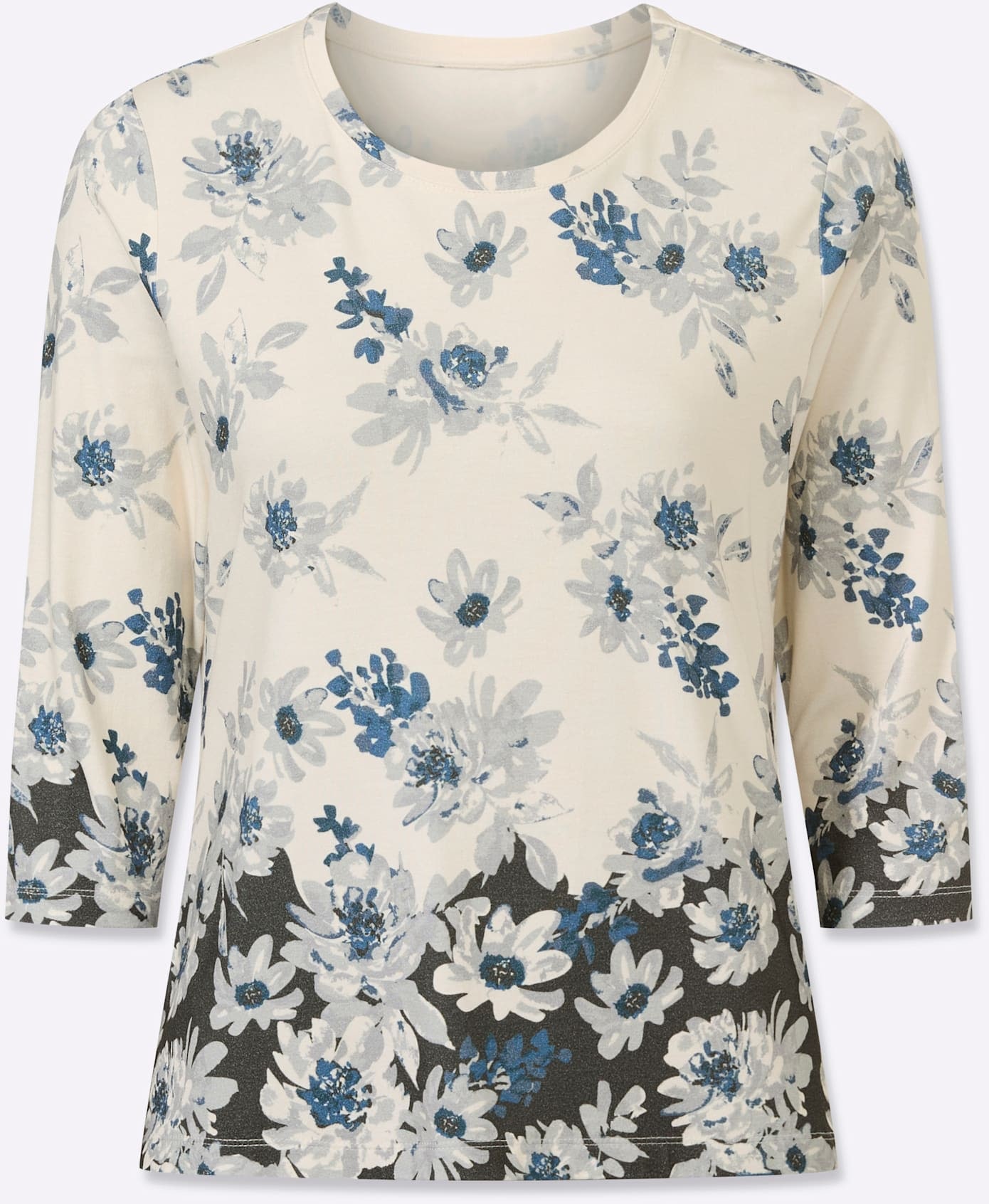 Lady 3/4-Arm-Shirt »Druck-Shirt« 1 tlg.