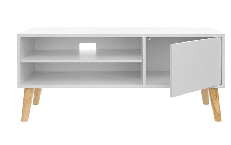 VASAGLE TV-Board »110 x 40 cm, Weiss«