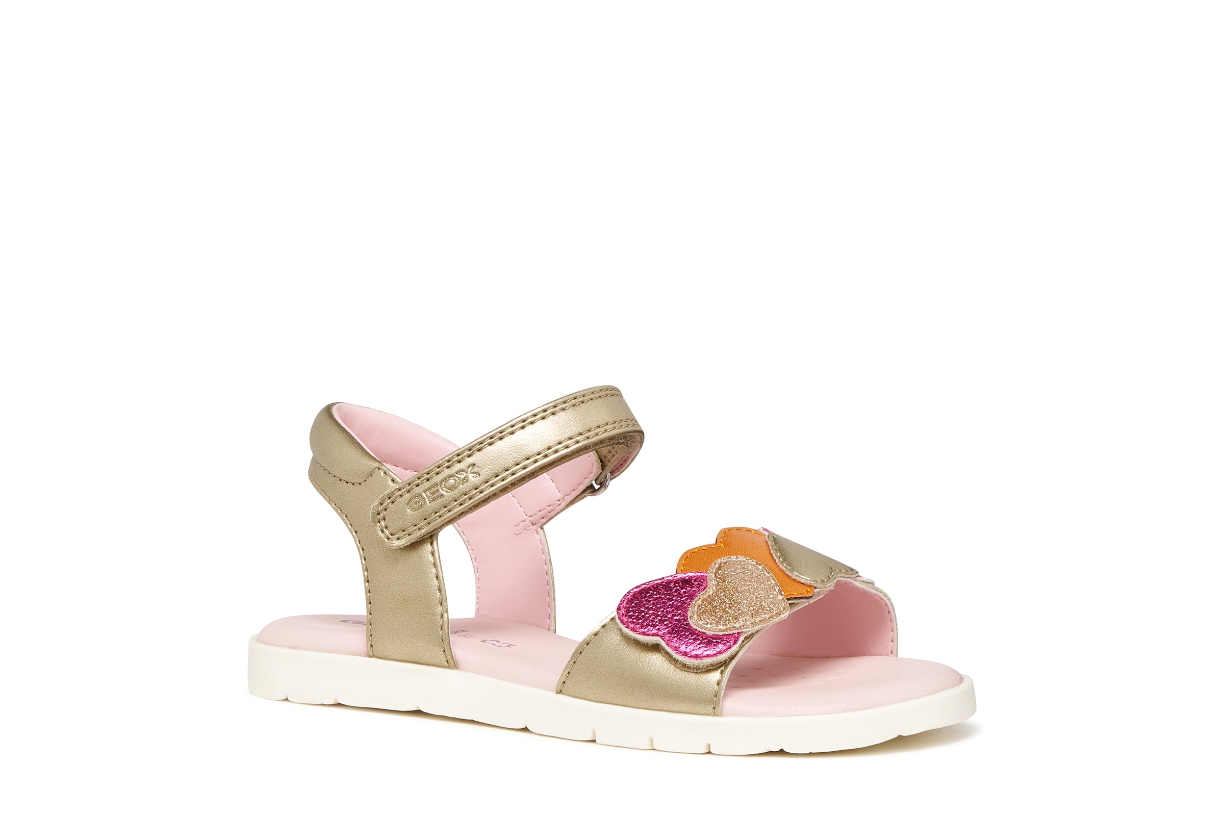 Image of Geox Sandale "J SANDAL JOYFOOT GIR" Sandale mit Fersenriemen, Grössenschablone zum Download