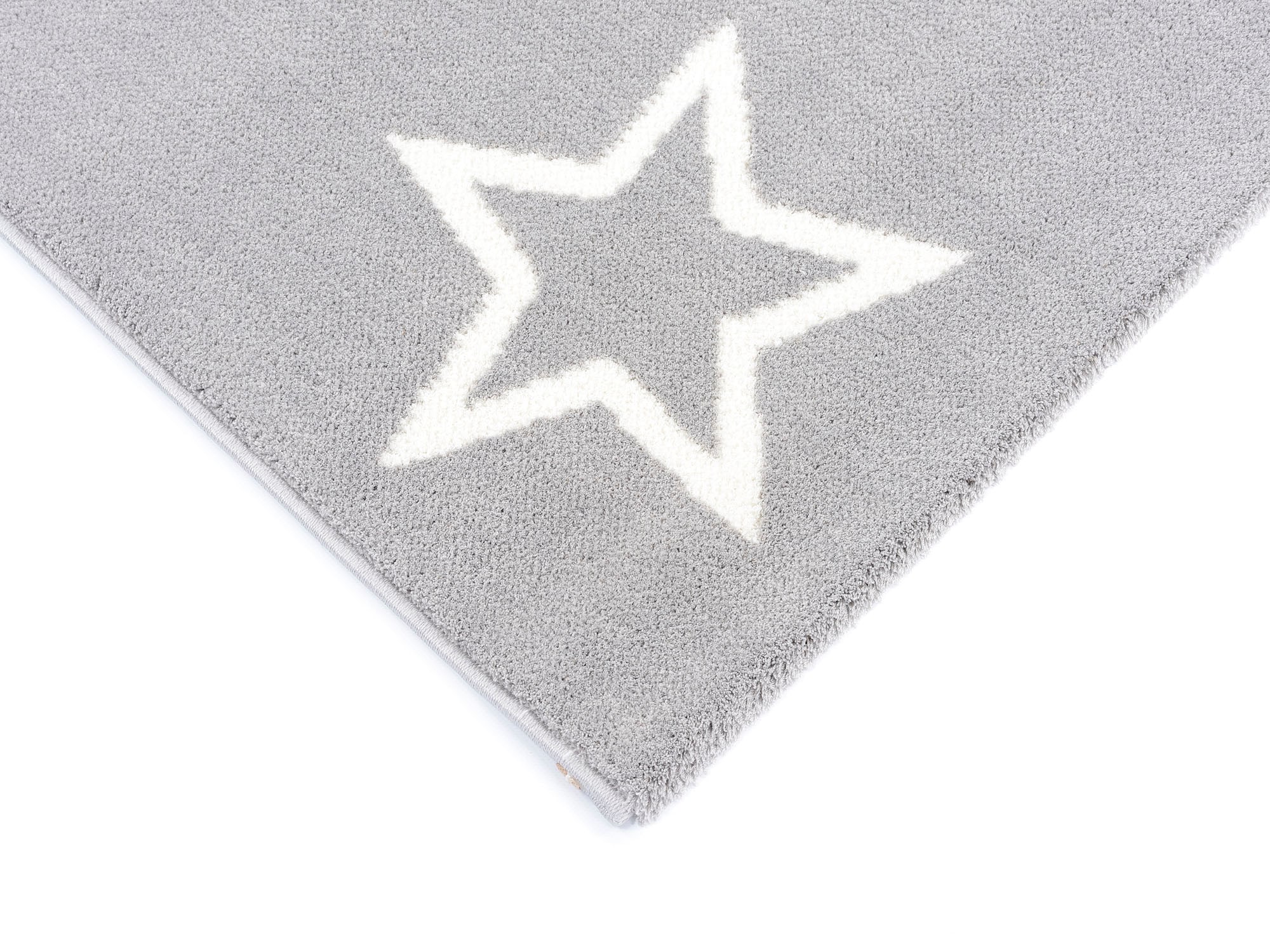 OCI DIE TEPPICHMARKE Tapis pour enfants »KIDDY STAR« Rectangulaire 11 mm Höhe robuster Kurzflor, Stern, gemustert