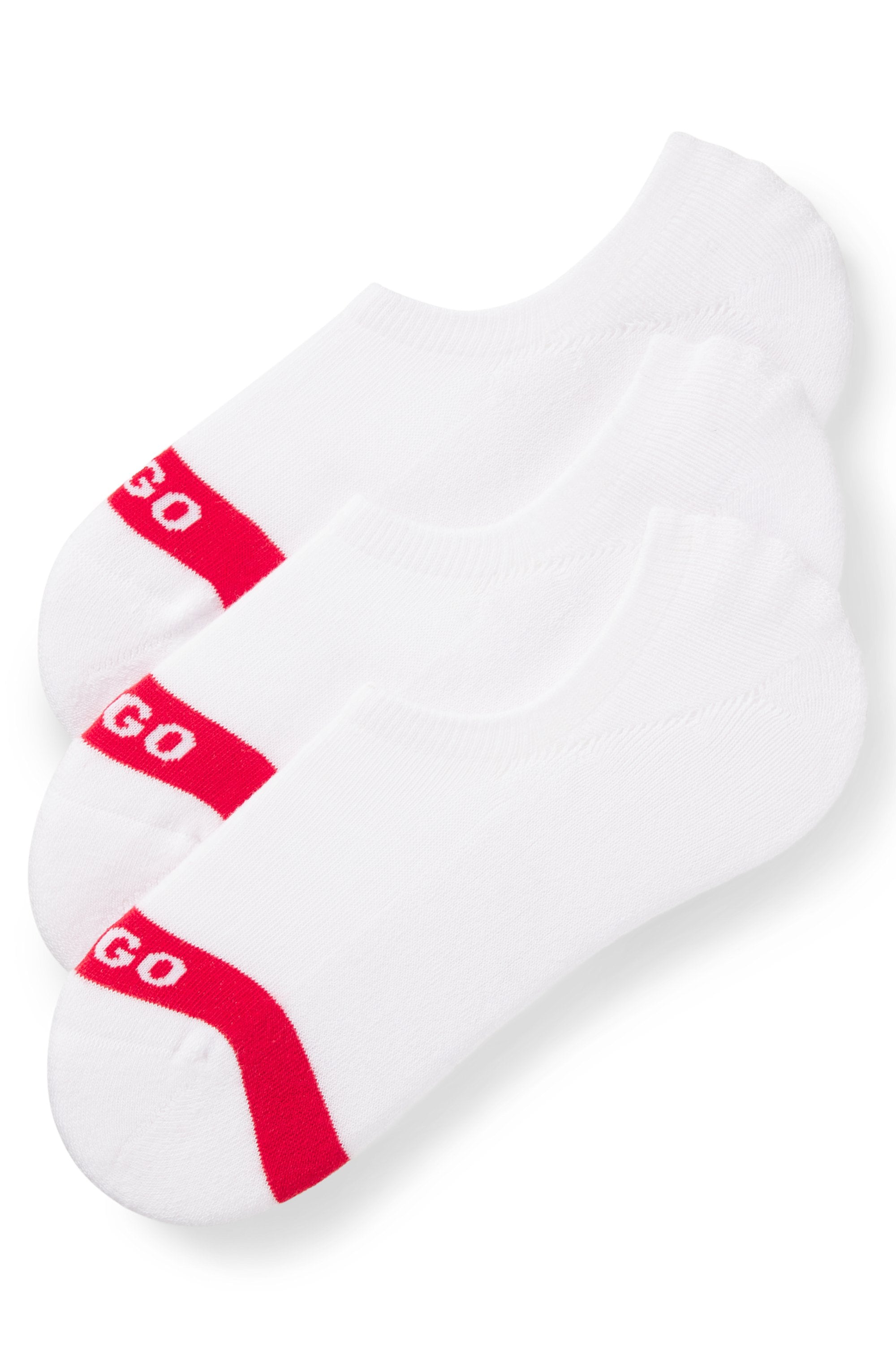 HUGO Underwear Businesssocken »3P LC PLUSH TAPE CC« Packung, 3er, 3 Stk. tlg. mit HUGO Logostickerei auf rotem Farbstreifen