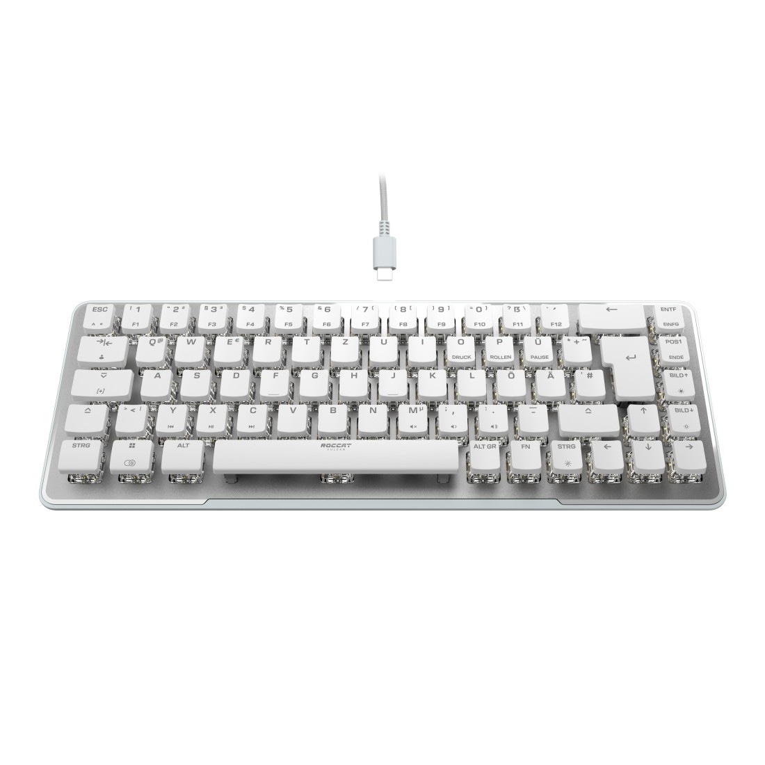 ROCCAT Gaming-Tastatur »Gaming-Tastatur "Vulcan II Mini", mechanische, lineare Tasten«, (ausklappbare Füsse)