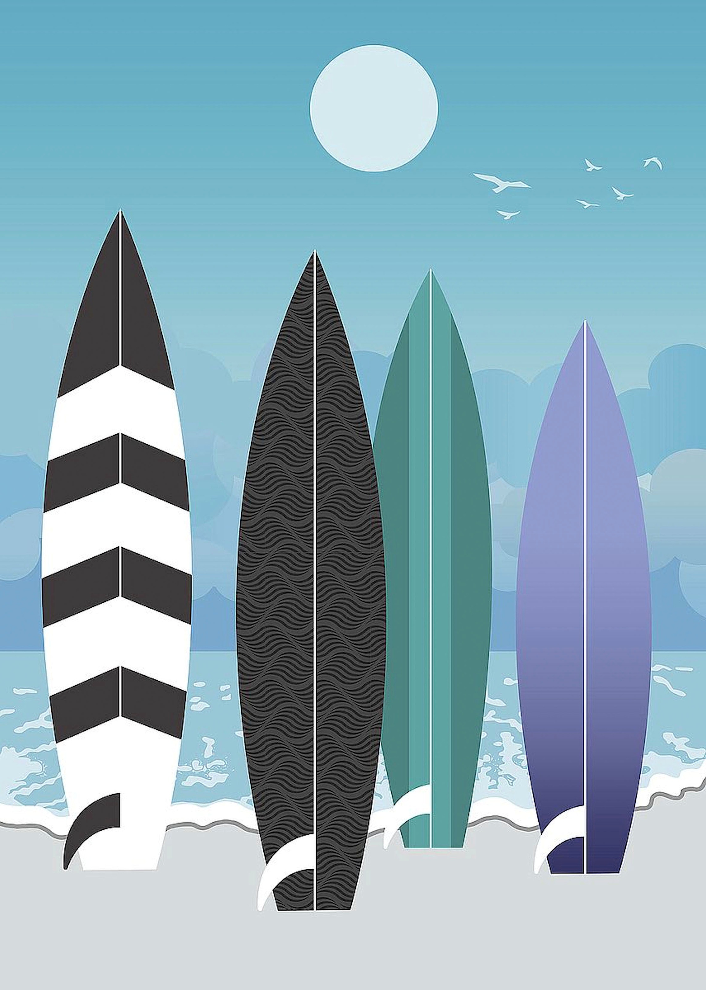 Image of my home Leinwandbild »AYSE / Surfboards«, (1 St.) bei Ackermann Versand Schweiz