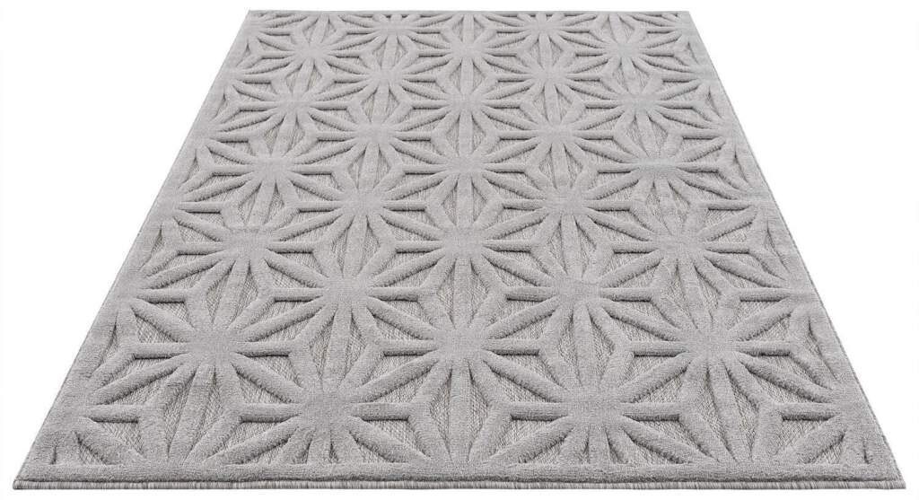 Image of Carpet City Teppich »SANTORINI 58369«, rechteckig, 5 mm Höhe, In/- Outdoor geeignet, 3D-Effekt, Wohnzimmer, Balkon, Terrasse, Flachgewebe bei Ackermann Versand Schweiz