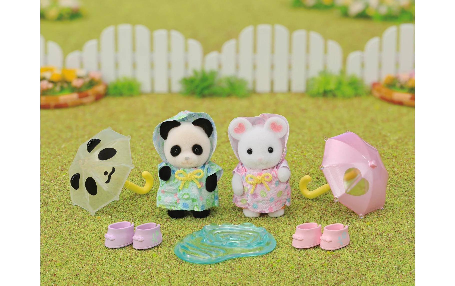 Sylvanian Families Spielfigur »Freunde Regenwetter Erlebniskindergarten«