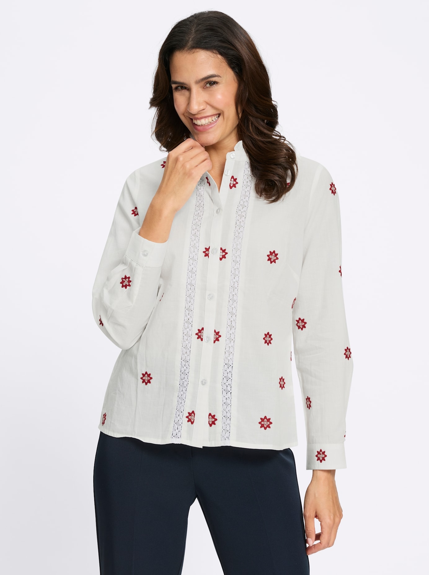 Inspirationen Blouse en dentelle