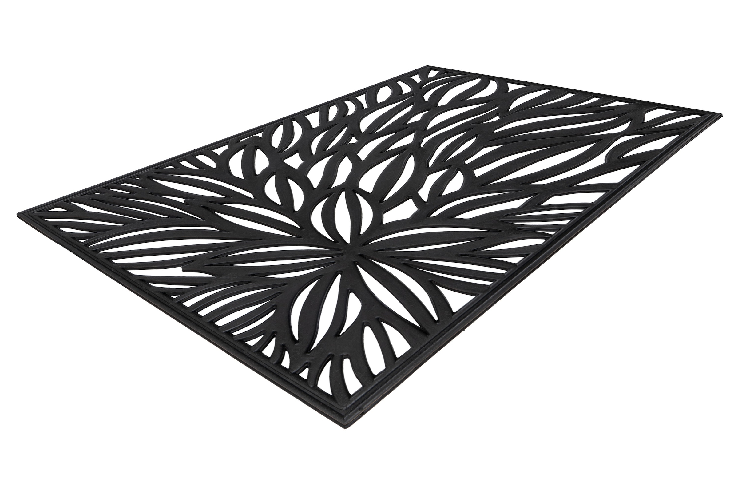 Kayoom Tapis de sol »Fussmatte Everyday 225« Rectangulaire 8 mm Höhe Flachgewebe