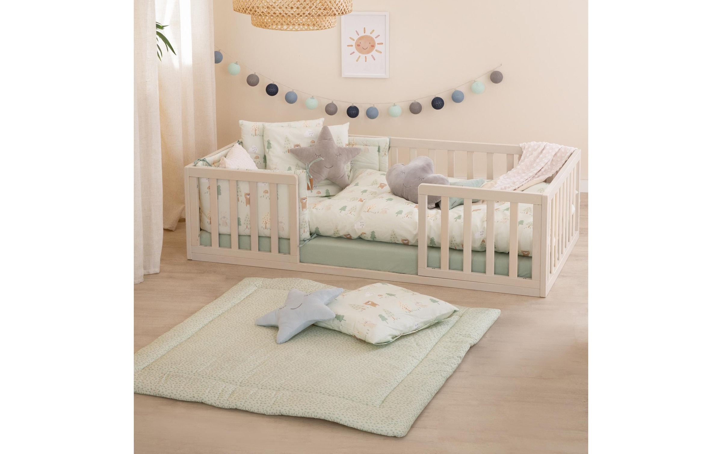 roba® Kinderbettwäsche »2-teilig 100 x 135 cm + 40 x 60 cm«