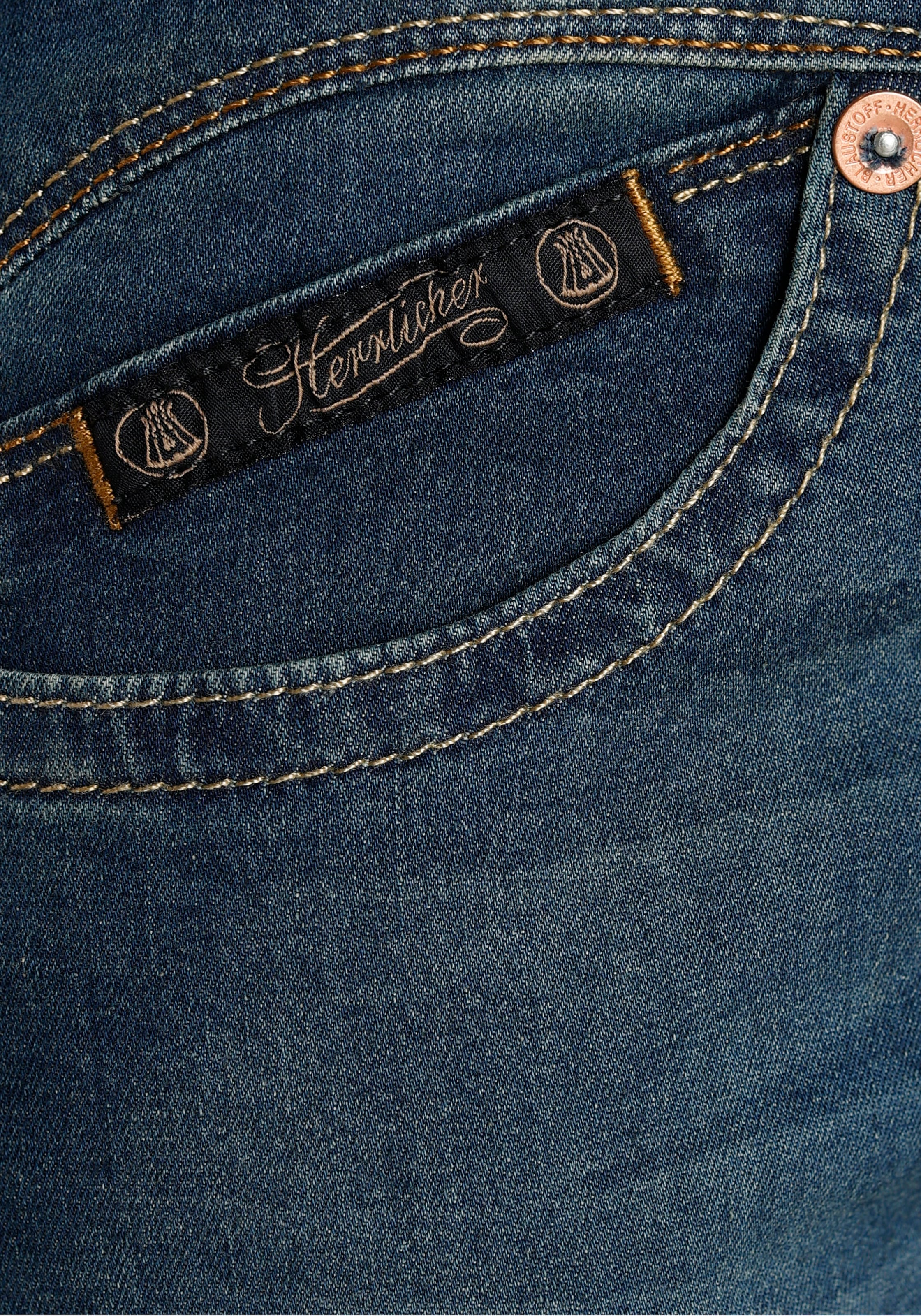 Herrlicher Slim-fit-Jeans »PEARL SLIM ORGANIC«, extra komfortabel